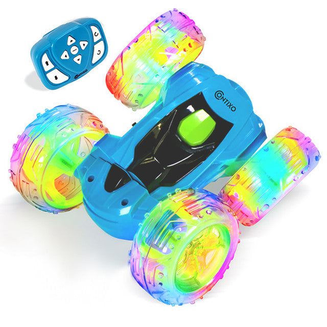 Contixo RC Stunt Car 4WD - 360 Spins, LED Lights-thumbmail-9
