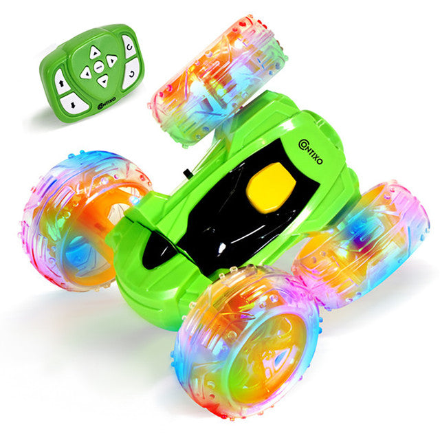 Contixo RC Stunt Car 4WD - 360 Spins, LED Lights-thumbmail-10