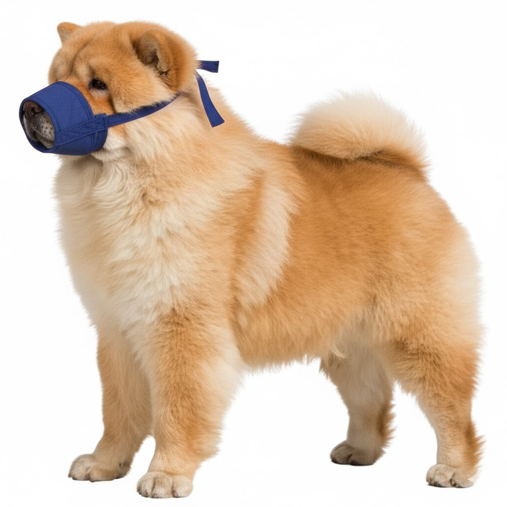 Quick Muzzle for Short Snout Dogs Chow Muzzle Small-Large-thumbmail-4