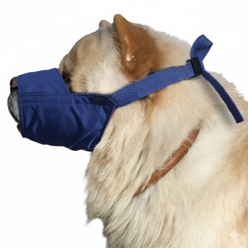 Quick Muzzle for Short Snout Dogs Chow Muzzle Small-Large-thumbmail-2
