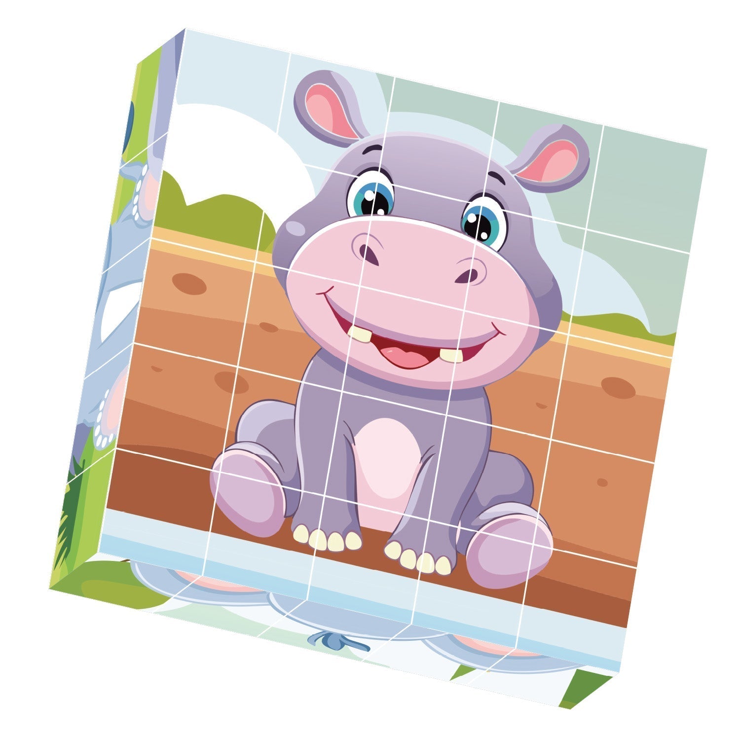 Contixo ST10 25-Piece Magnetic Jungle Animal Puzzle Blocks – 6 Puzzles in One-thumbmail-2