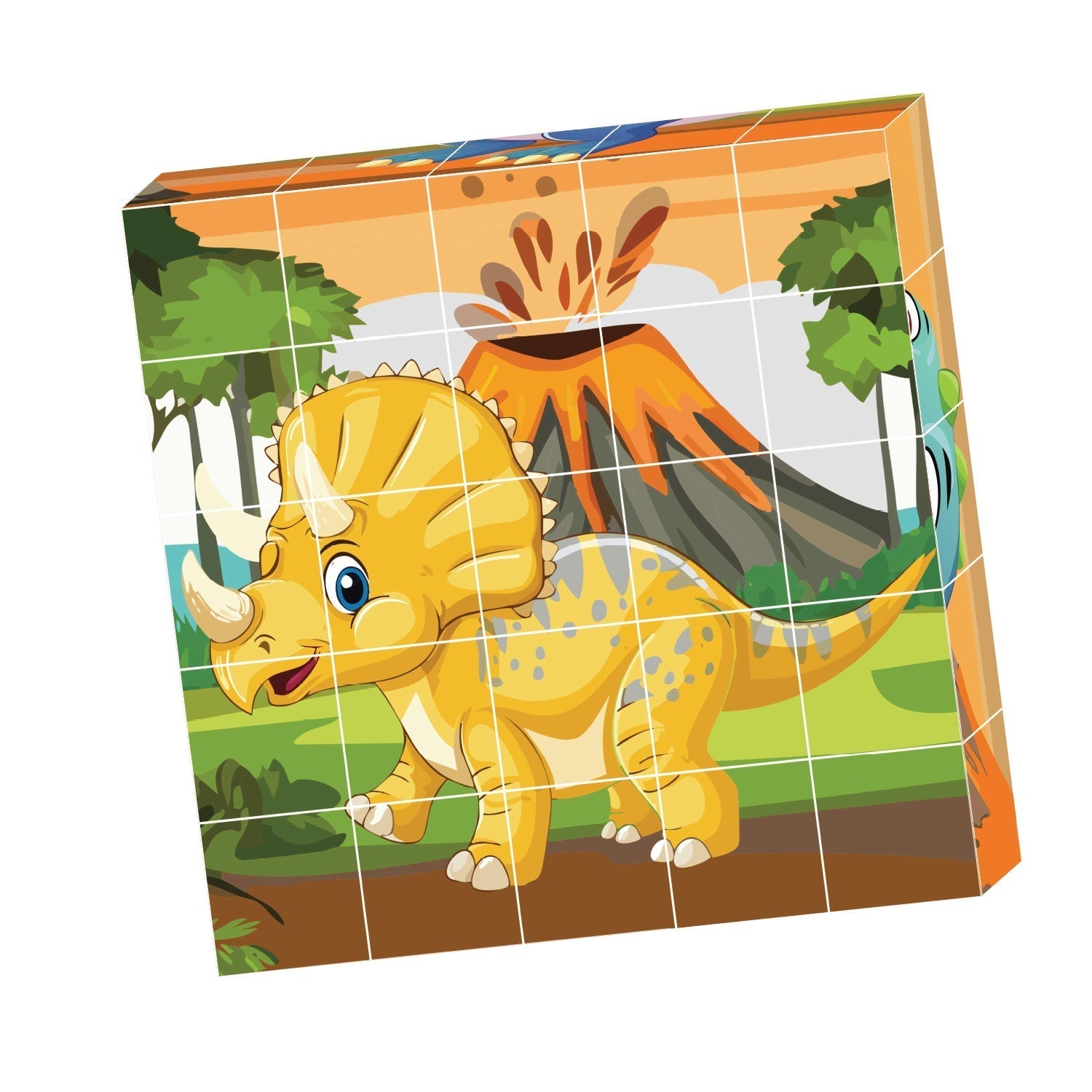 Contixo ST9 25-Piece Magnetic Dinosaur Puzzle Blocks – 6 Puzzles in One-thumbmail-3