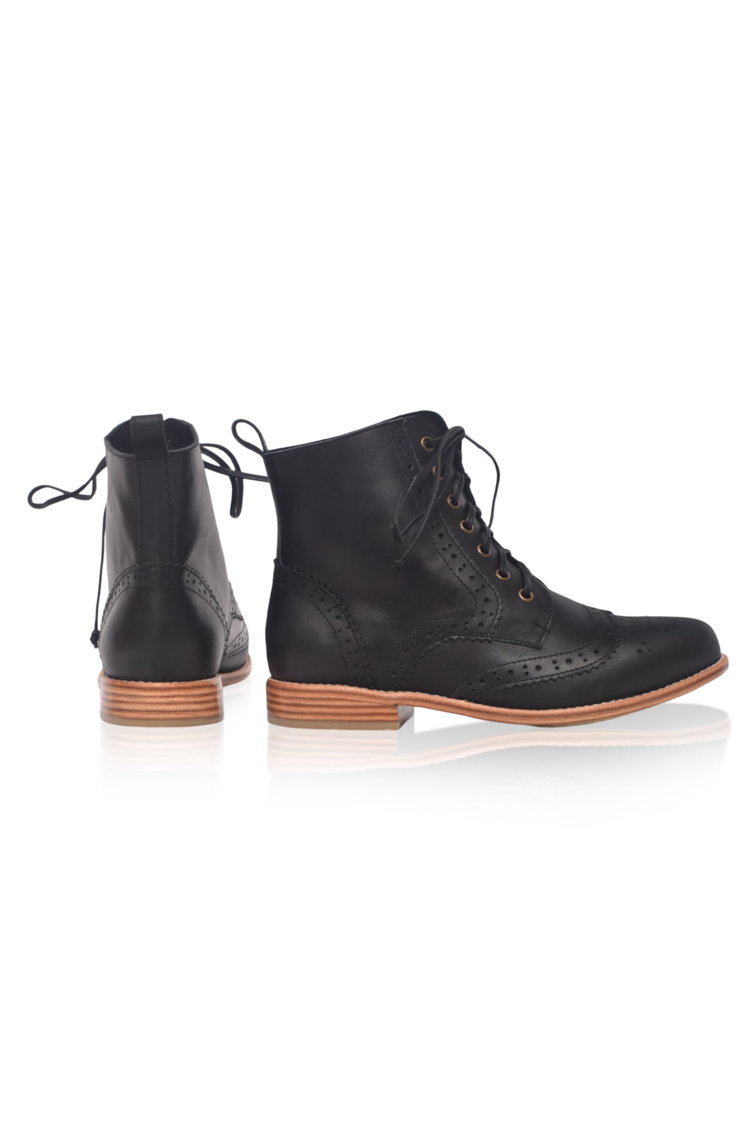 Salstice Brogue Leather Boots-thumbmail-8