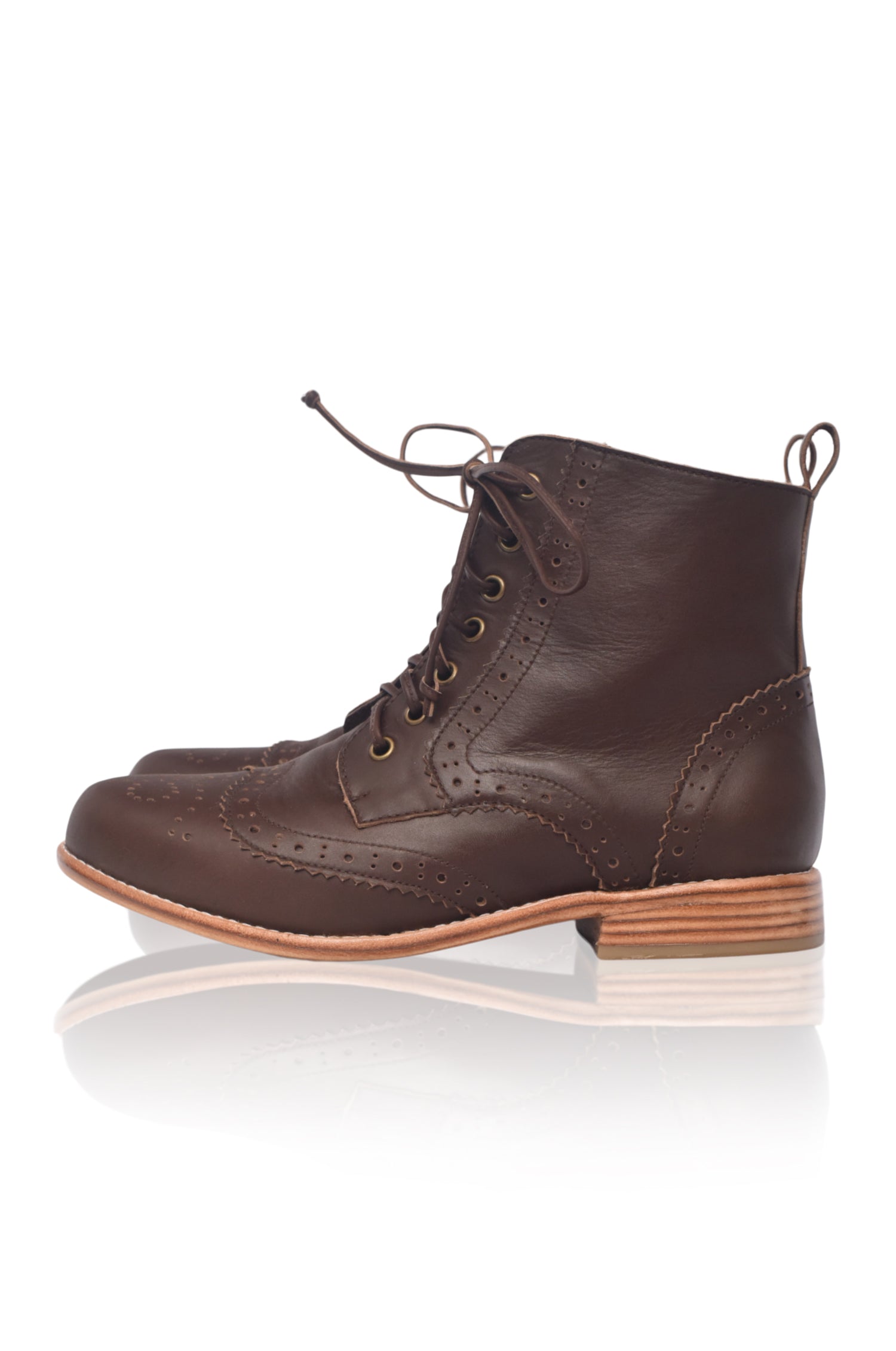 Salstice Brogue Leather Boots-thumbmail-8