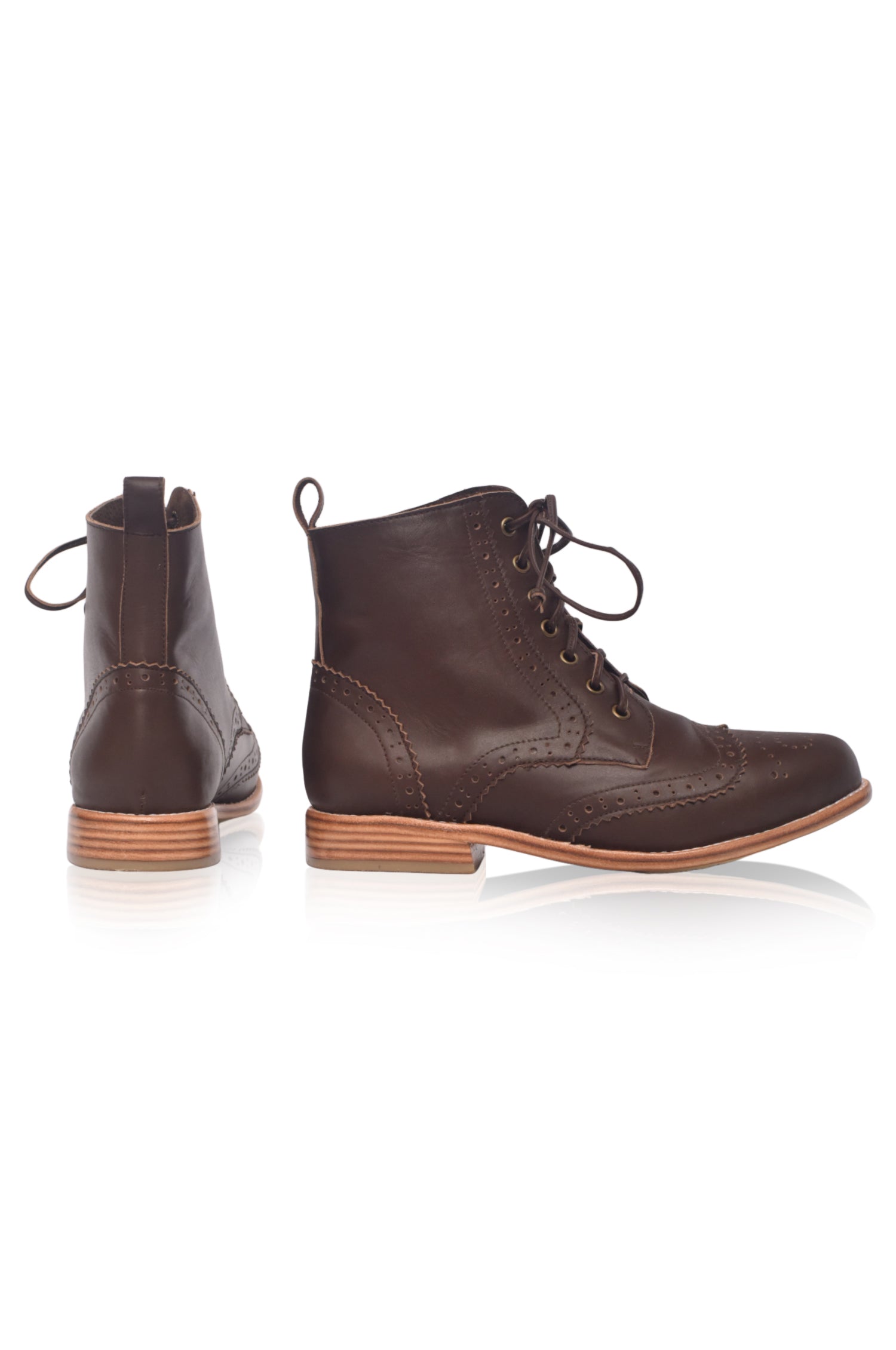 Salstice Brogue Leather Boots-thumbmail-5