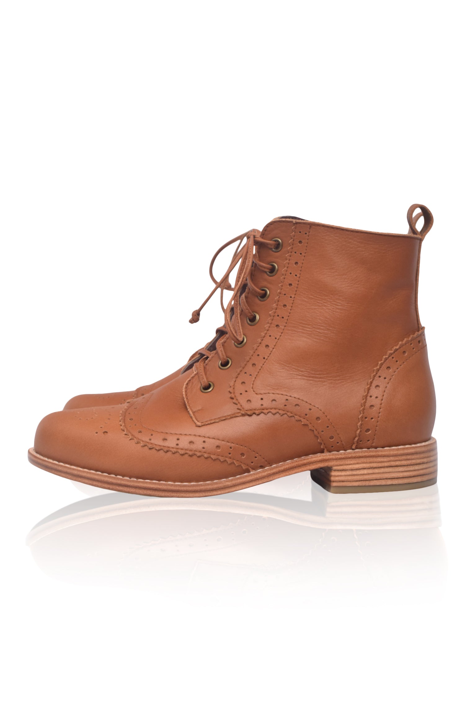 Salstice Brogue Leather Boots-thumbmail-9