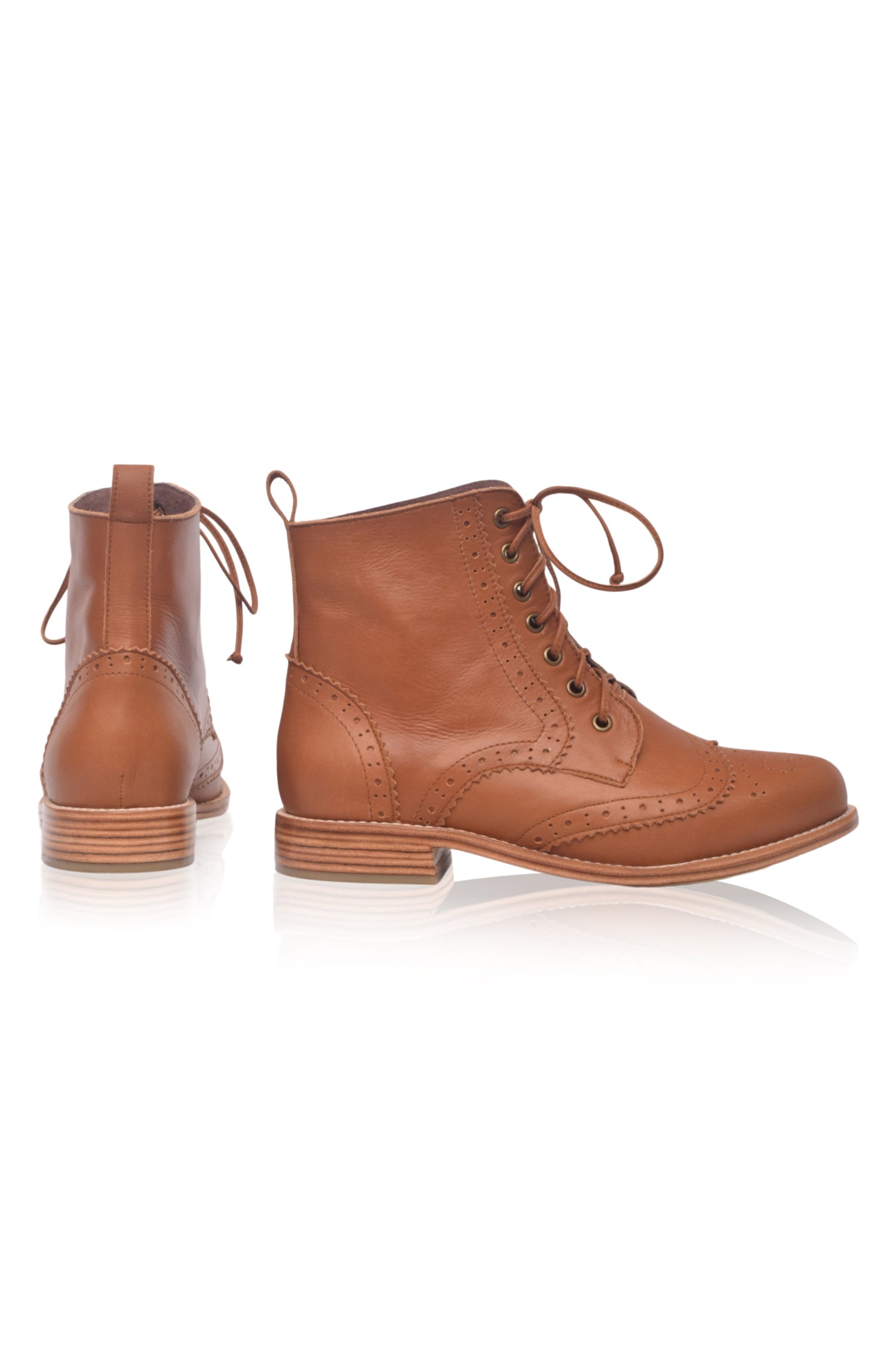 Salstice Brogue Leather Boots-thumbmail-8