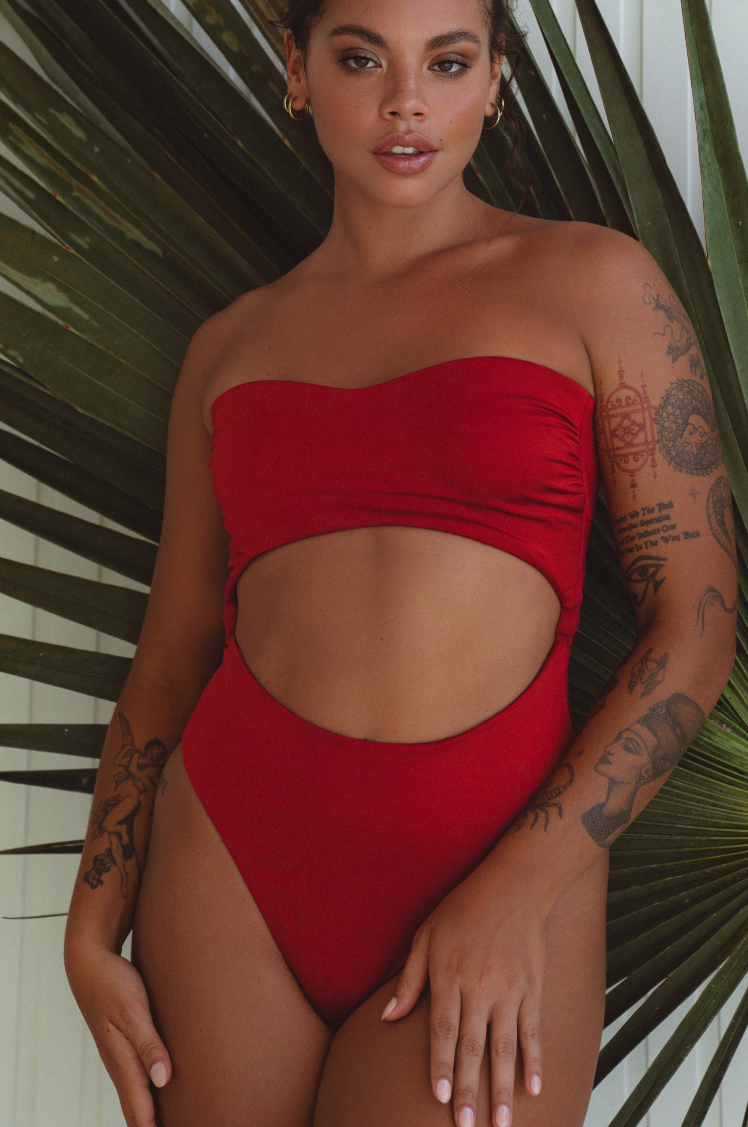 San Leo One Piece Cut-Out Swimsuit-thumbmail-8