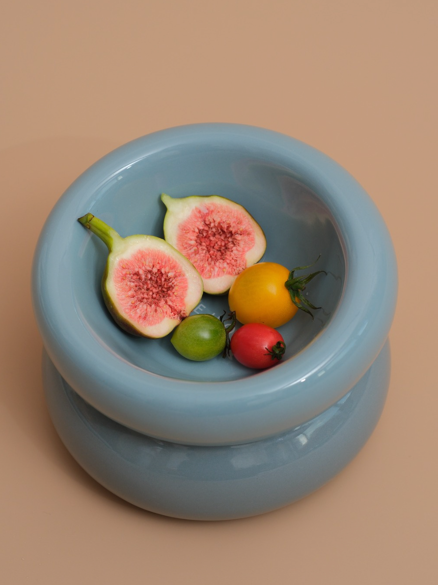 Soufflé Pet Bowl - Frozen Blue-thumbmail-3