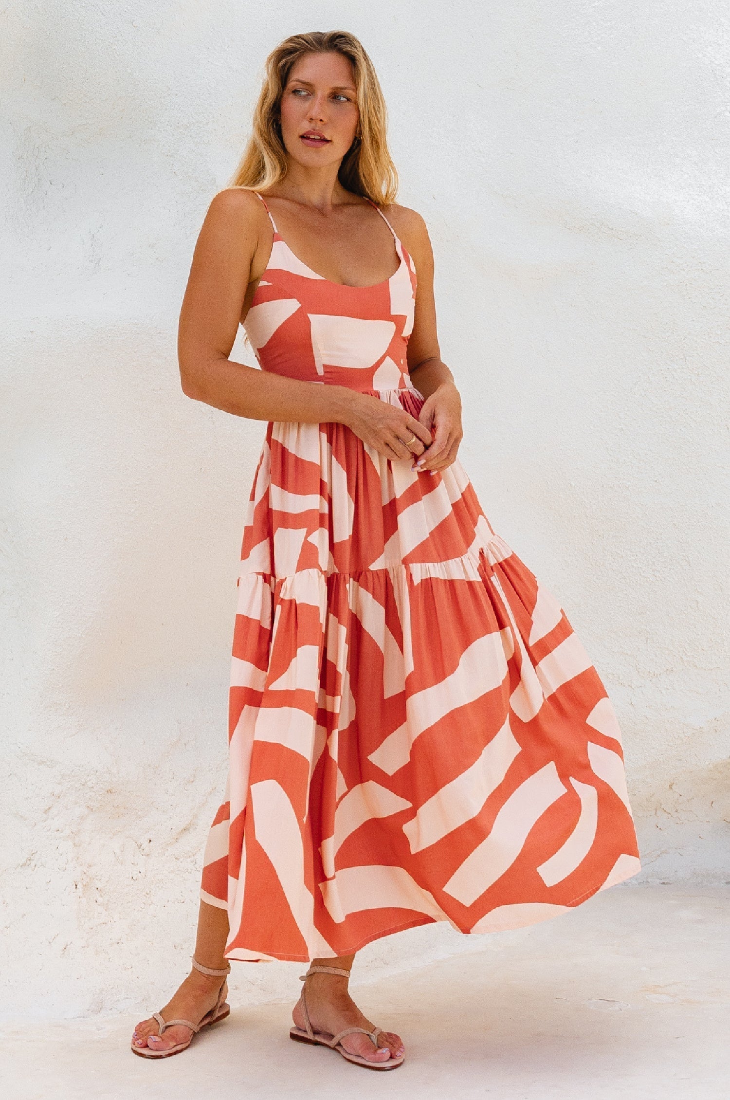 Sea Dreamer Strappy Midi Dress-thumbmail-10