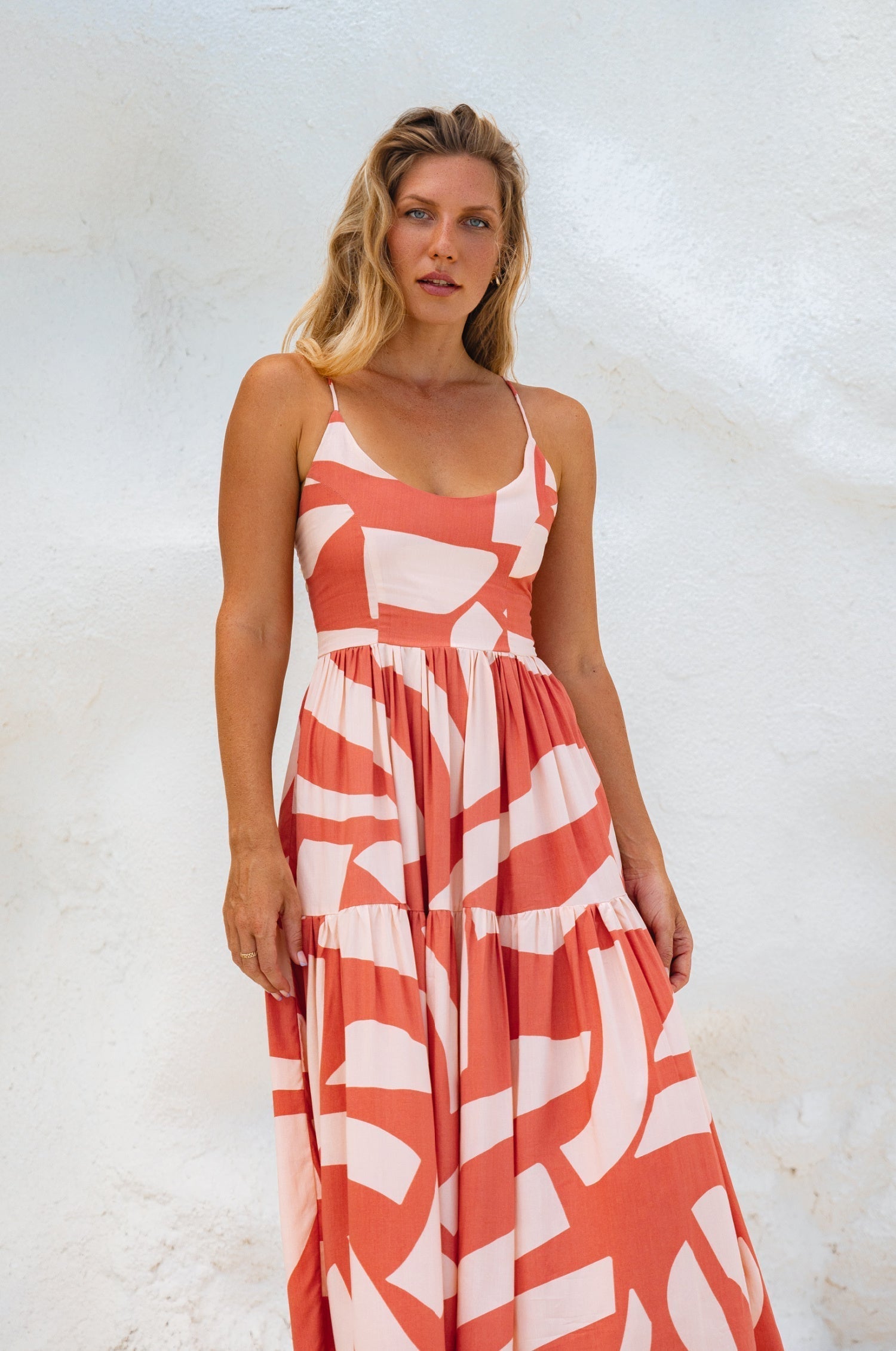 Sea Dreamer Strappy Midi Dress-thumbmail-5