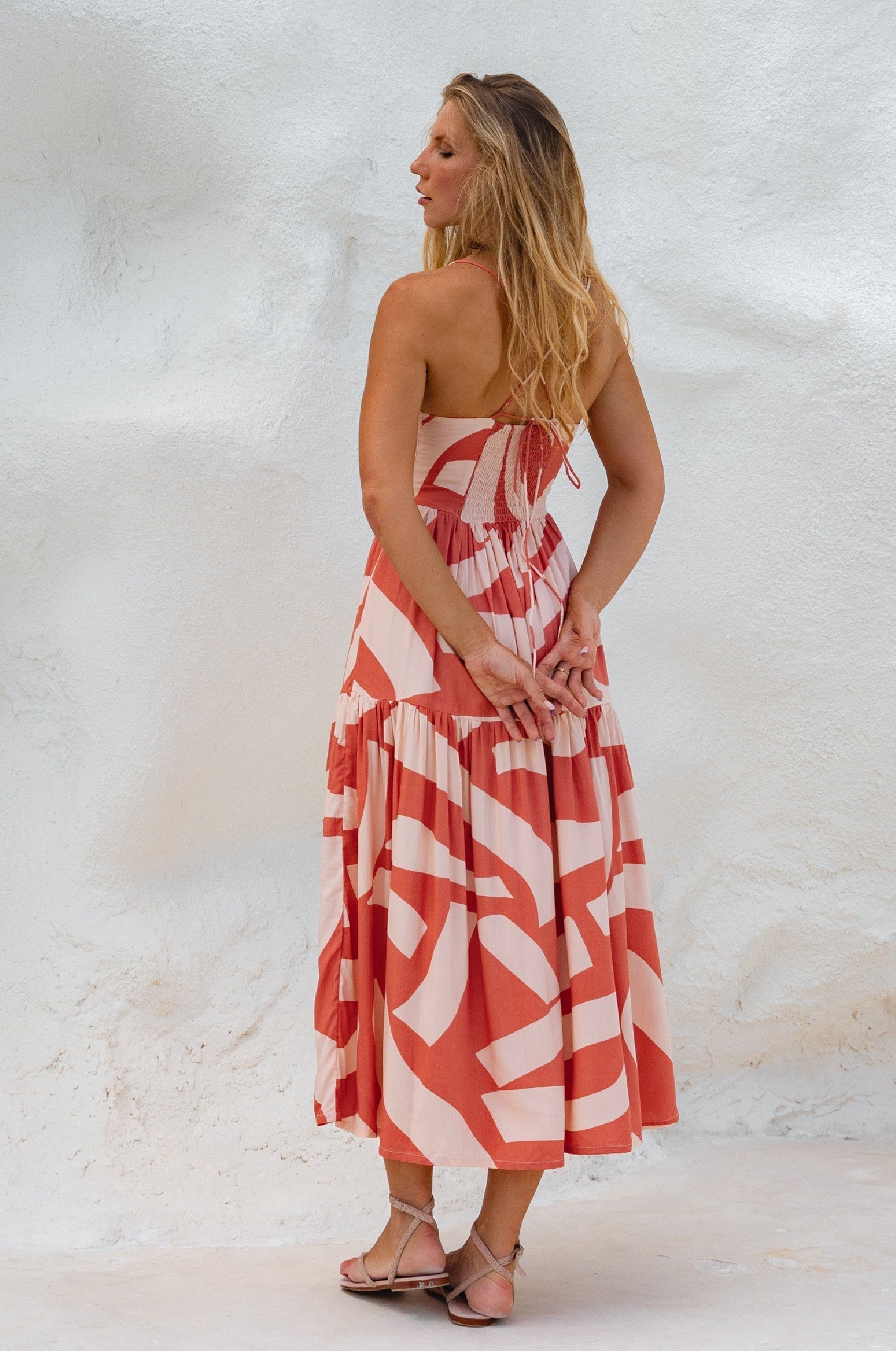 Sea Dreamer Strappy Midi Dress-thumbmail-12