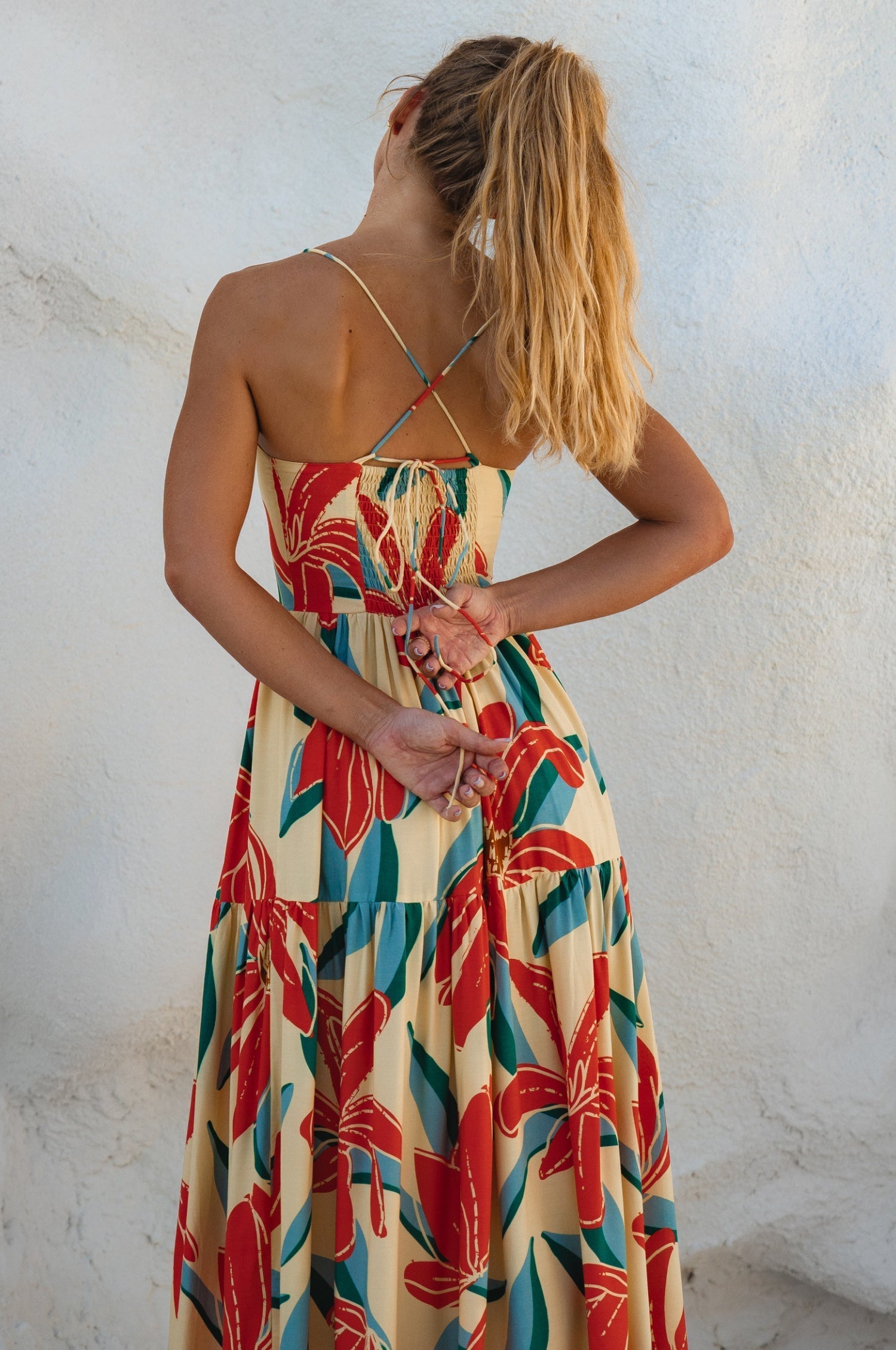 Sea Dreamer Strappy Midi Dress-thumbmail-11