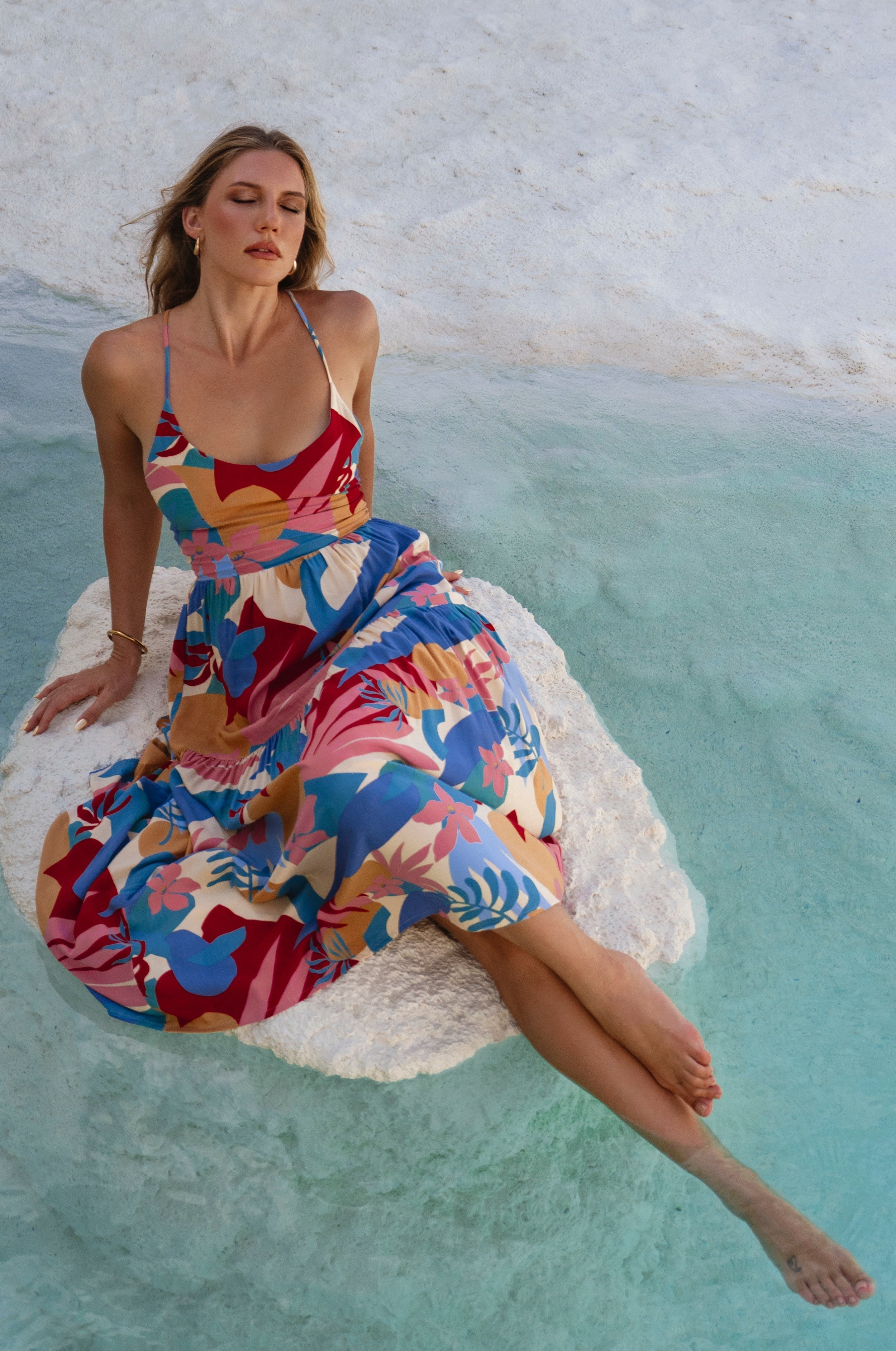 Sea Dreamer Strappy Midi Dress-thumbmail-10