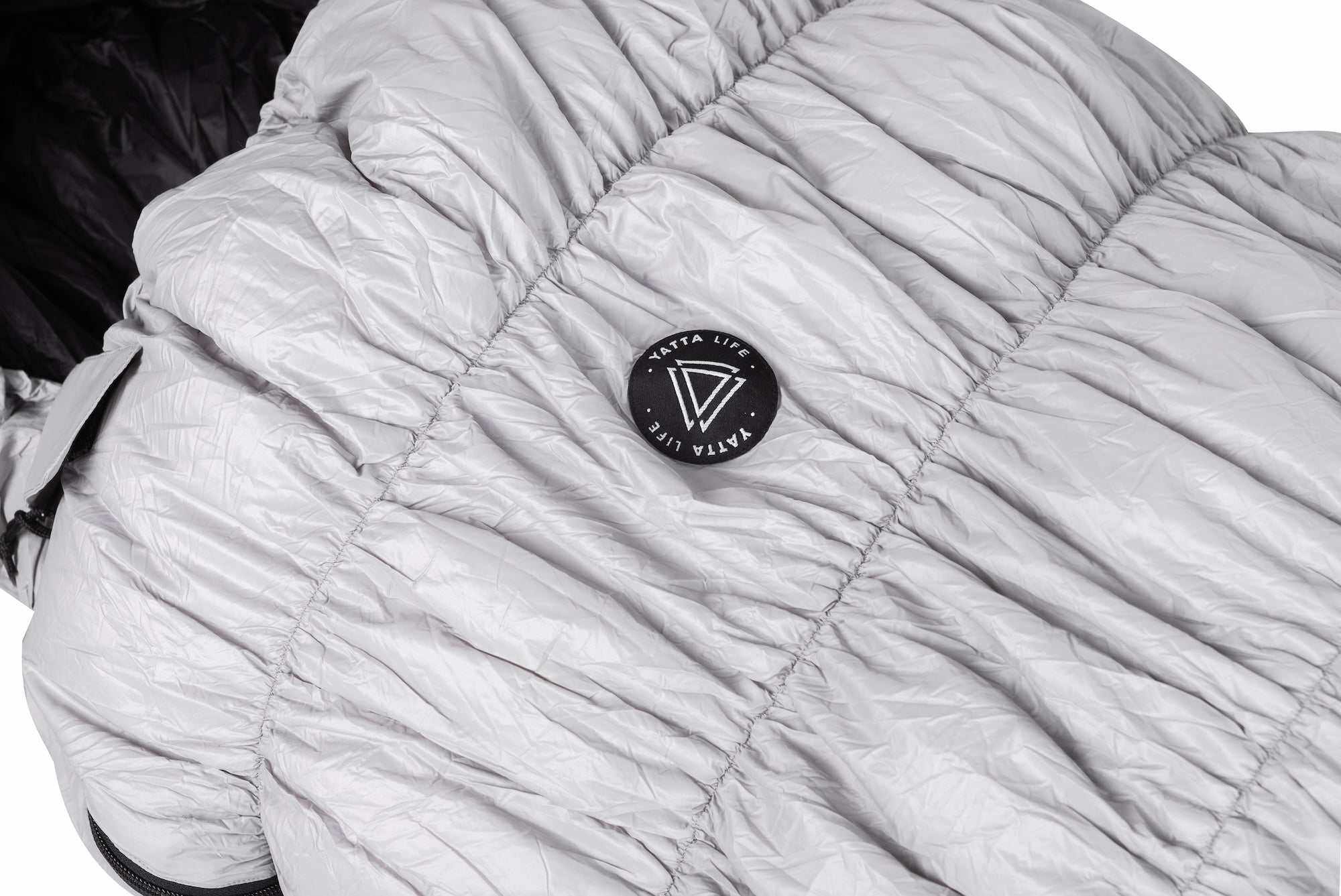 Goose Down Sleeping Bag - Black-thumbmail-9