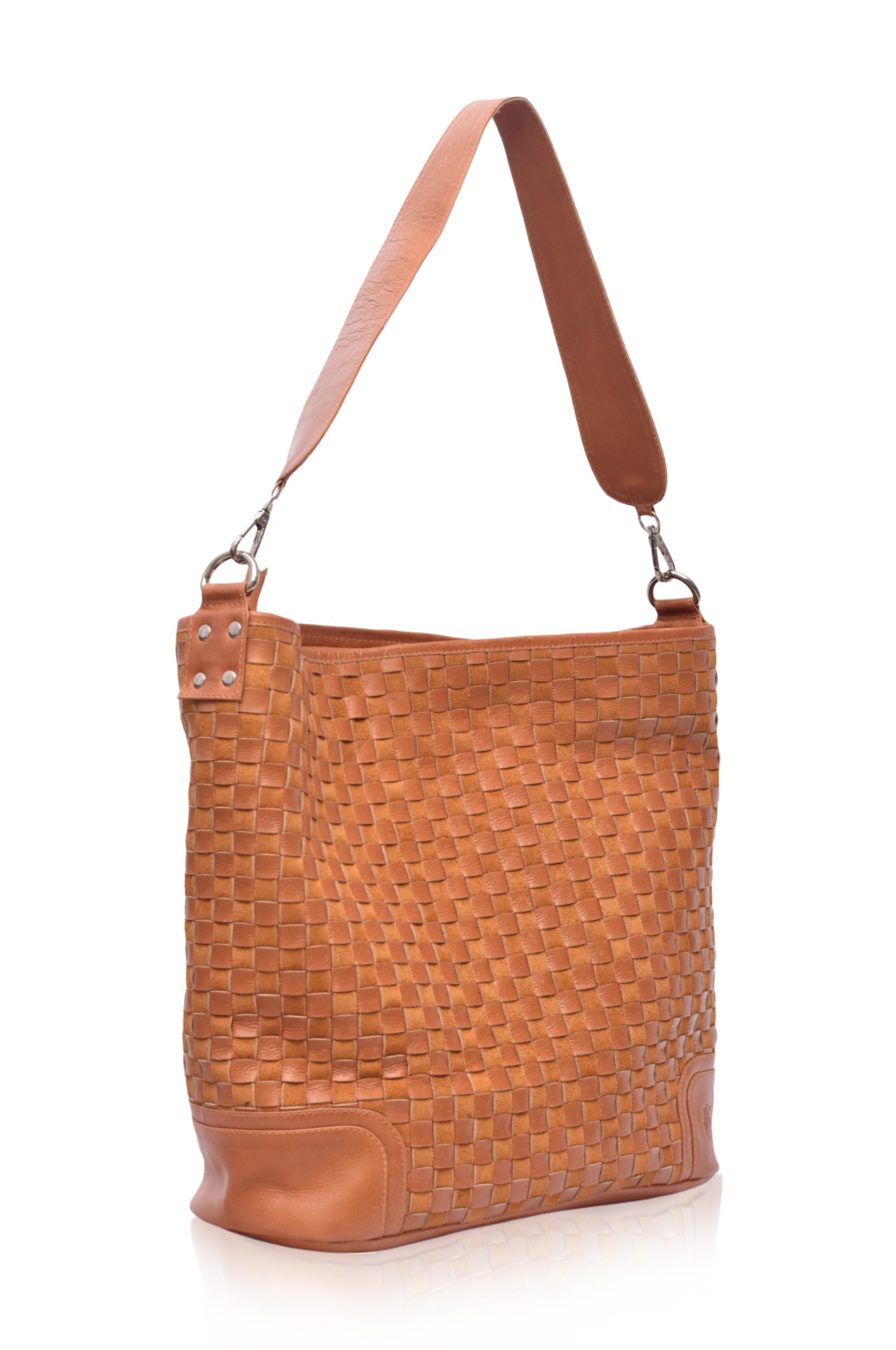 Soho Lane Woven Leather Shoulder Bag-thumbmail-8