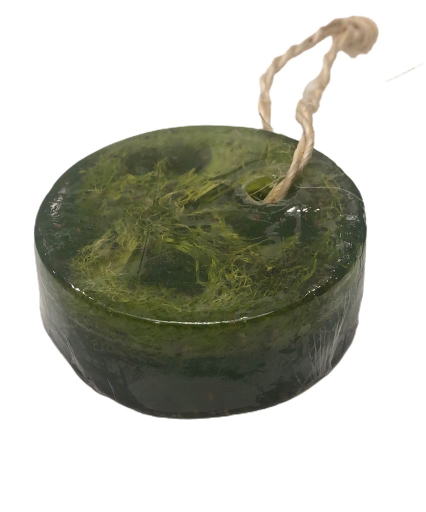 Speckless Soap Bar. Chia, Lemon, Parsley, and Coconut Oil.-thumbmail-5