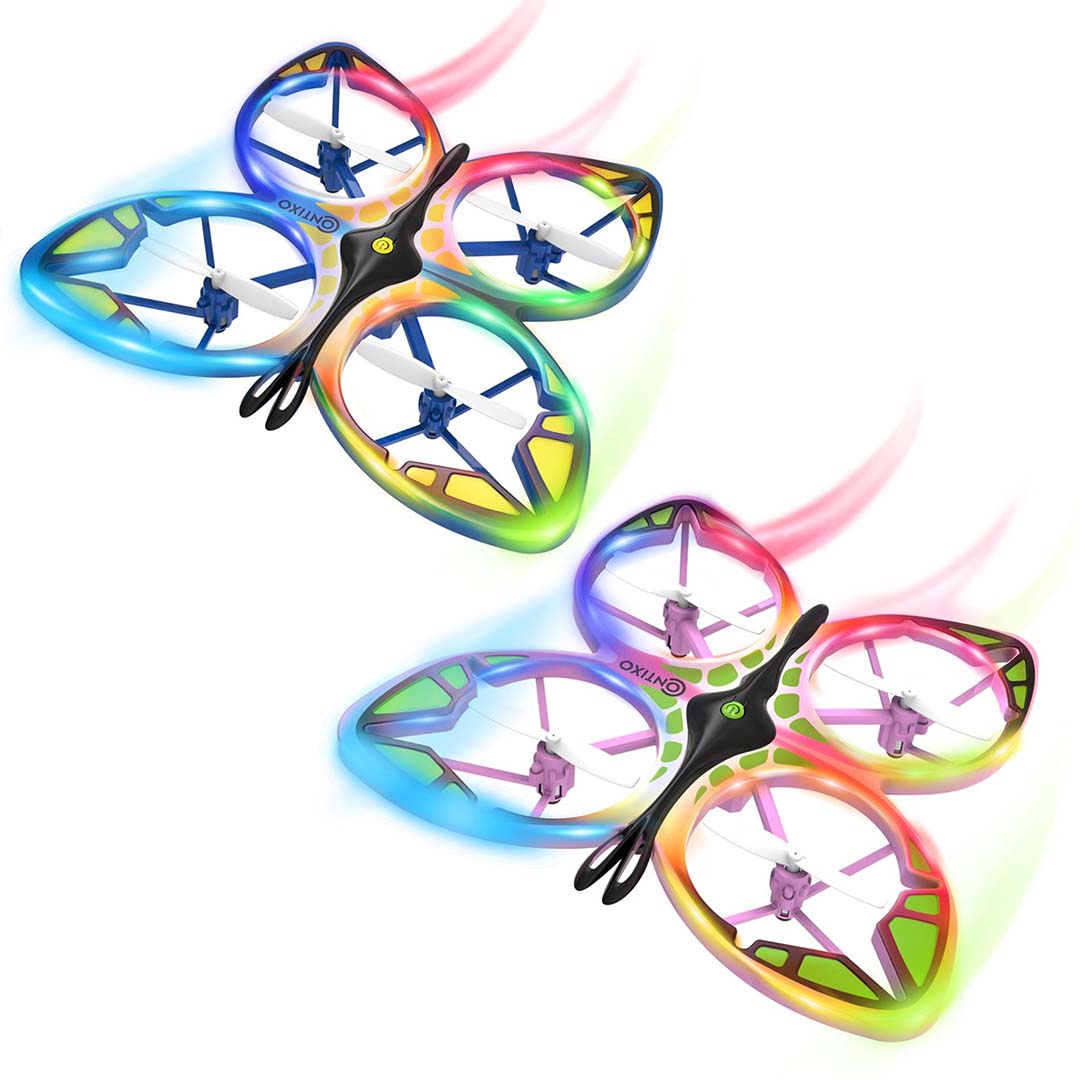 Contixo TD2 Butterfly Kids Drone - LED Lights, 360- Stunts, 14-thumbmail-1