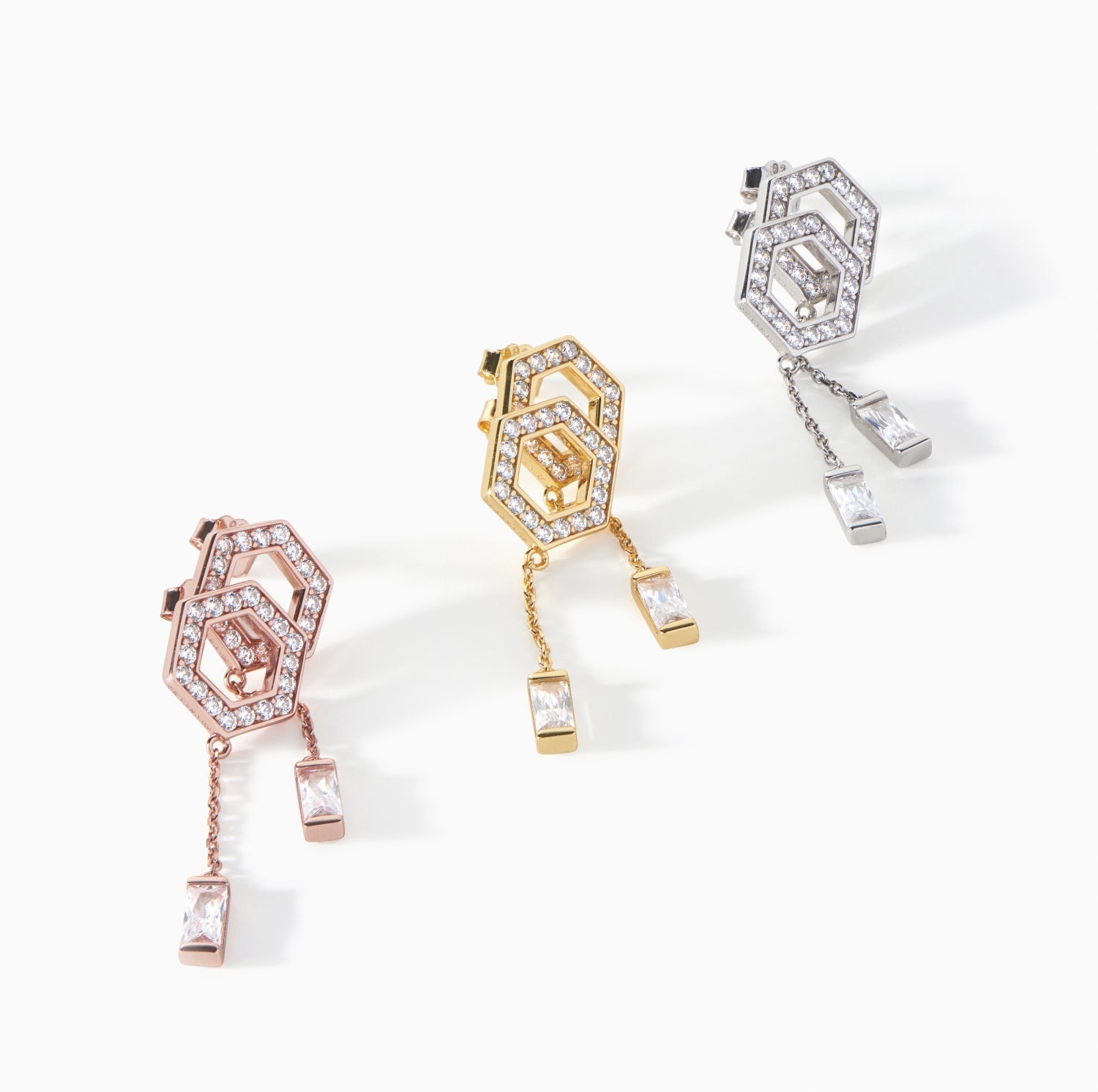 The Tyra Baguette Drop Earrings-thumbmail-4