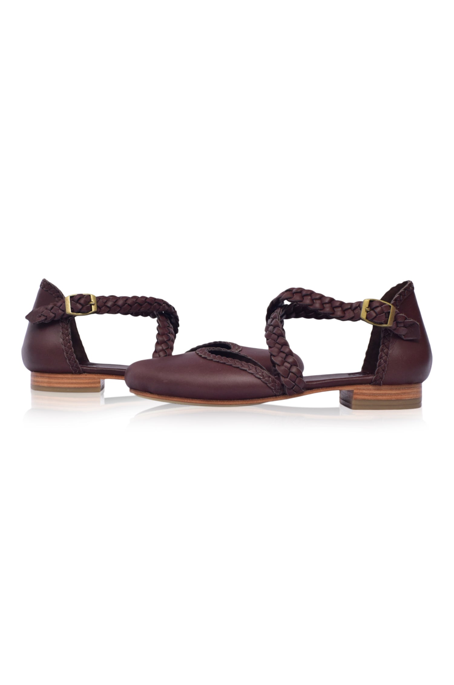 Tallulah Braided Leather Flats-thumbmail-7