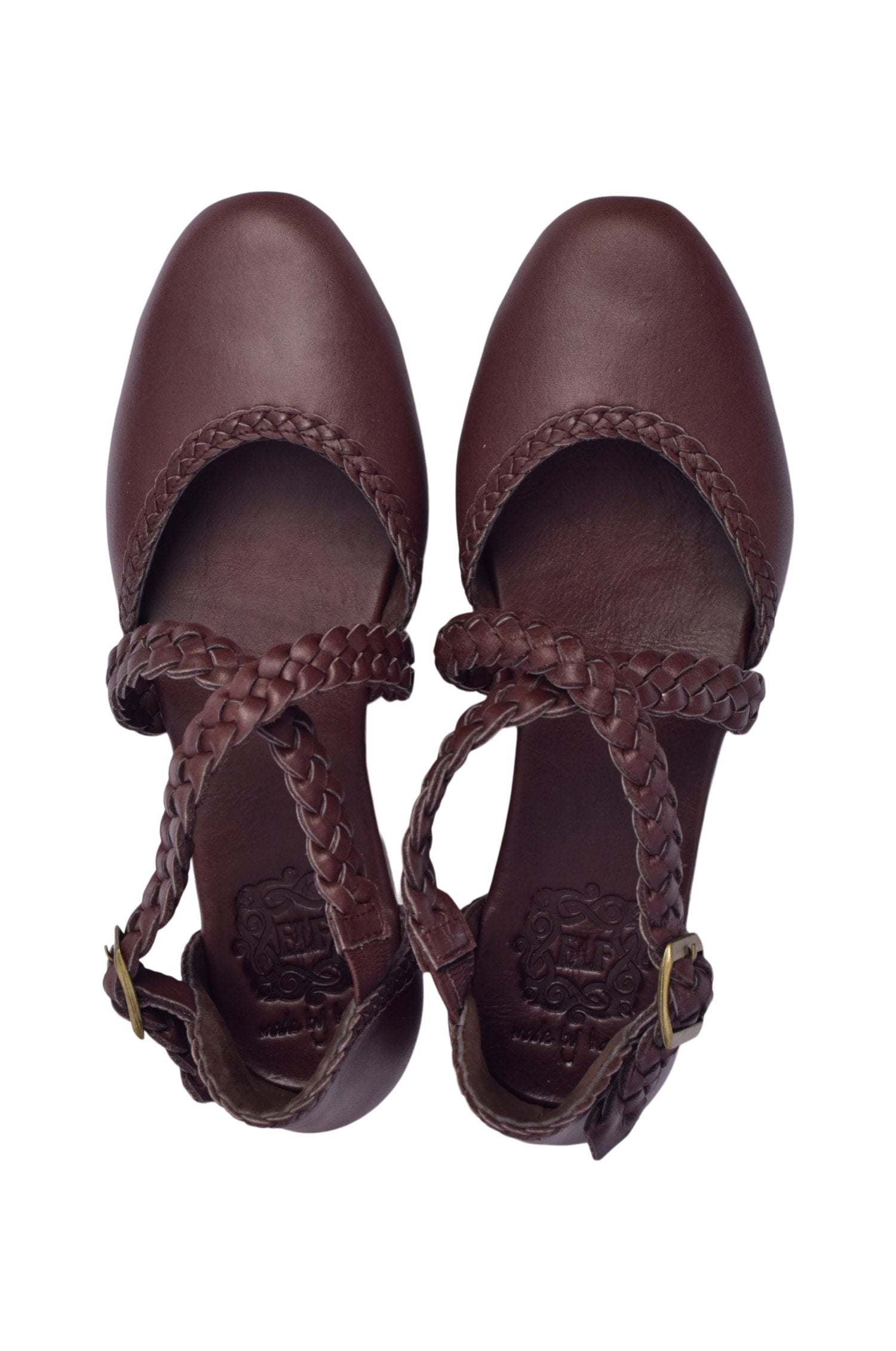 Tallulah Braided Leather Flats-thumbmail-3