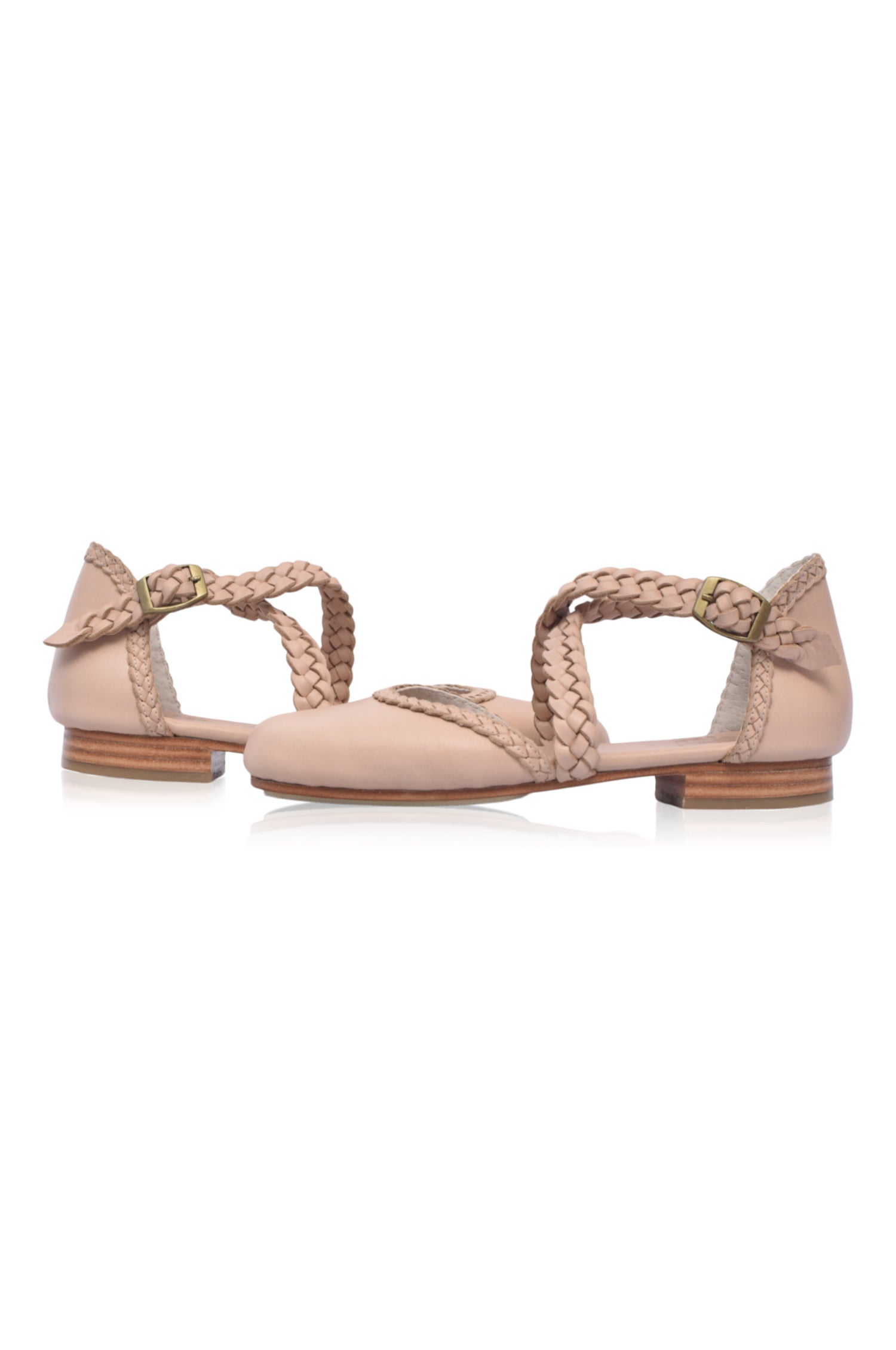 Tallulah Braided Leather Flats-thumbmail-6