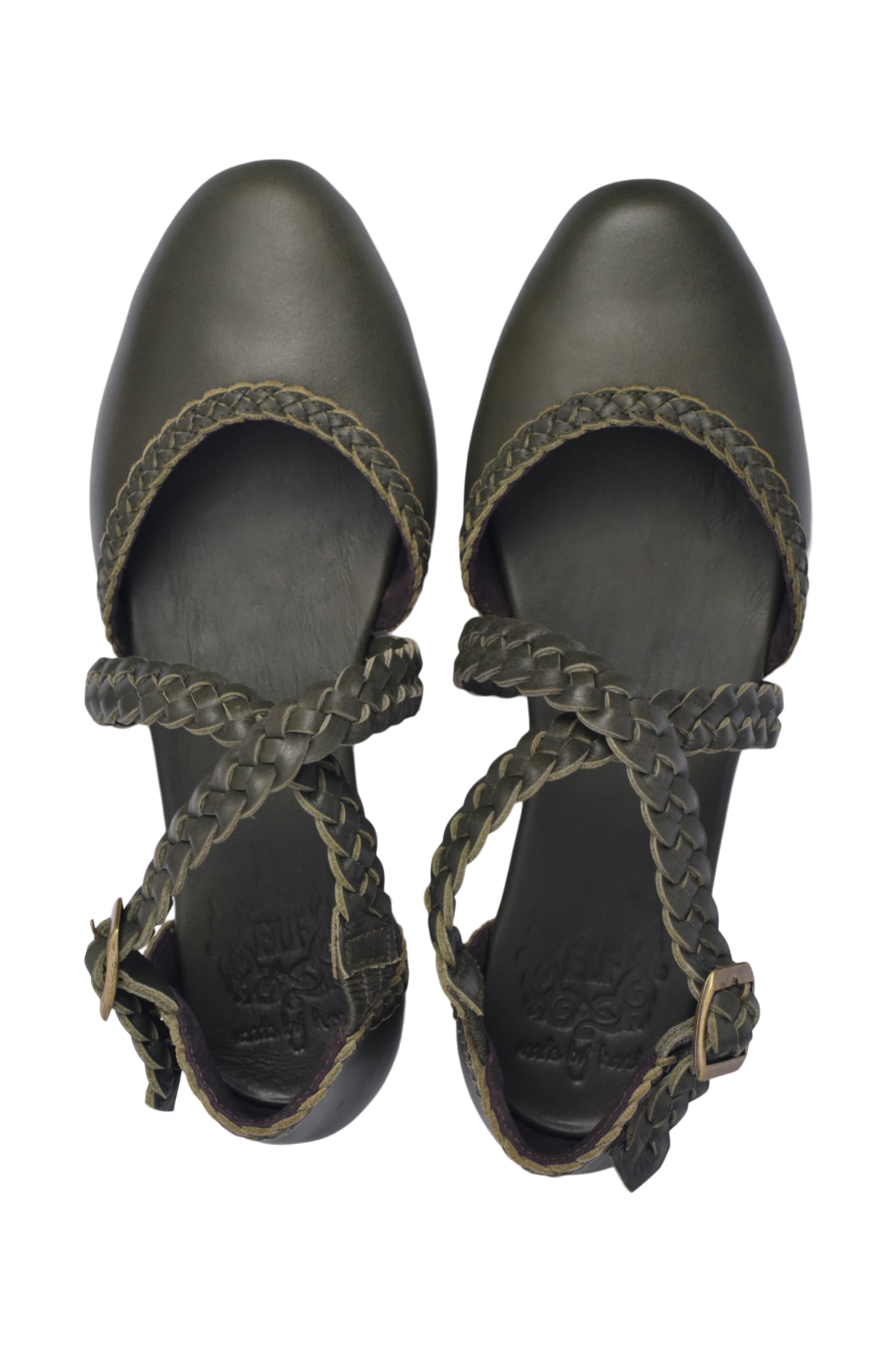 Tallulah Braided Leather Flats-thumbmail-2