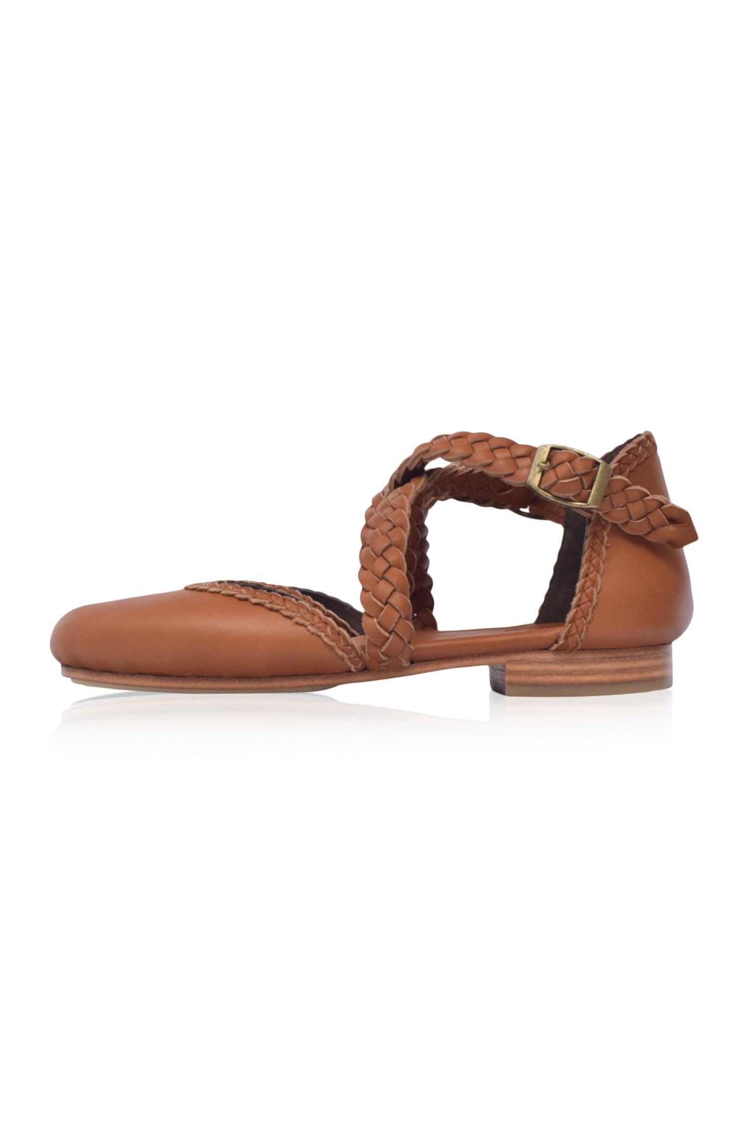 Tallulah Braided Leather Flats-thumbmail-9