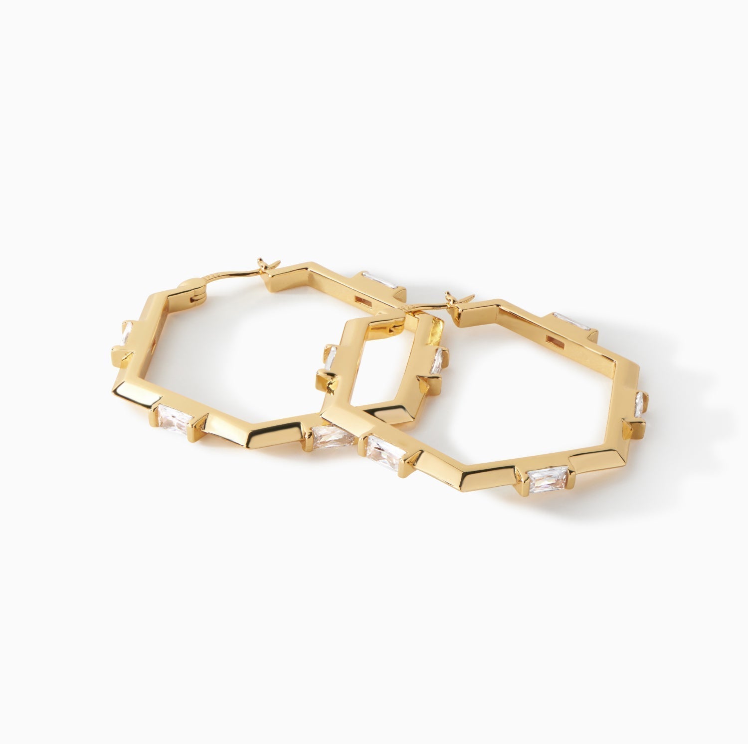 The Claire Hoop Earrings - Medium-thumbmail-2