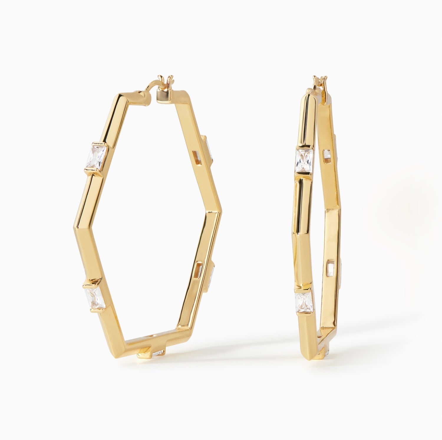 The Claire Hoop Earrings - Large-thumbmail-6