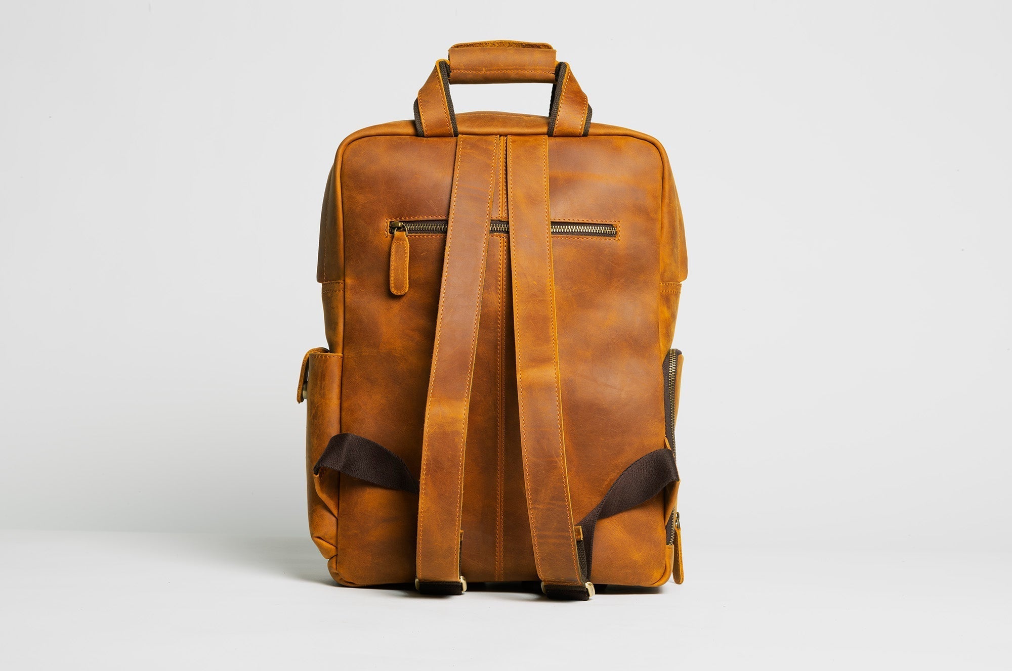 The MANN Bag | Large Capacity Leather Camera Backpack-thumbmail-4