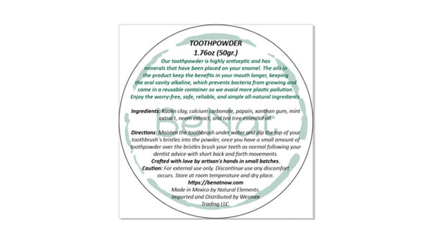 All-Natural Tooth Powder. Eco-Friendly.-thumbmail-9