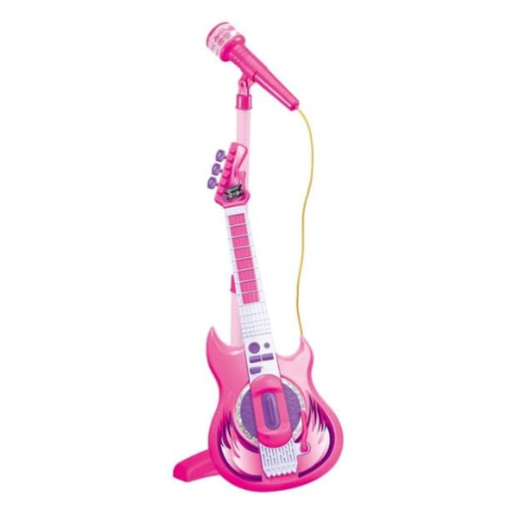 Contixo Kids Toy Guitar Set With MP3 Microphone - Musical Toy-thumbmail-9
