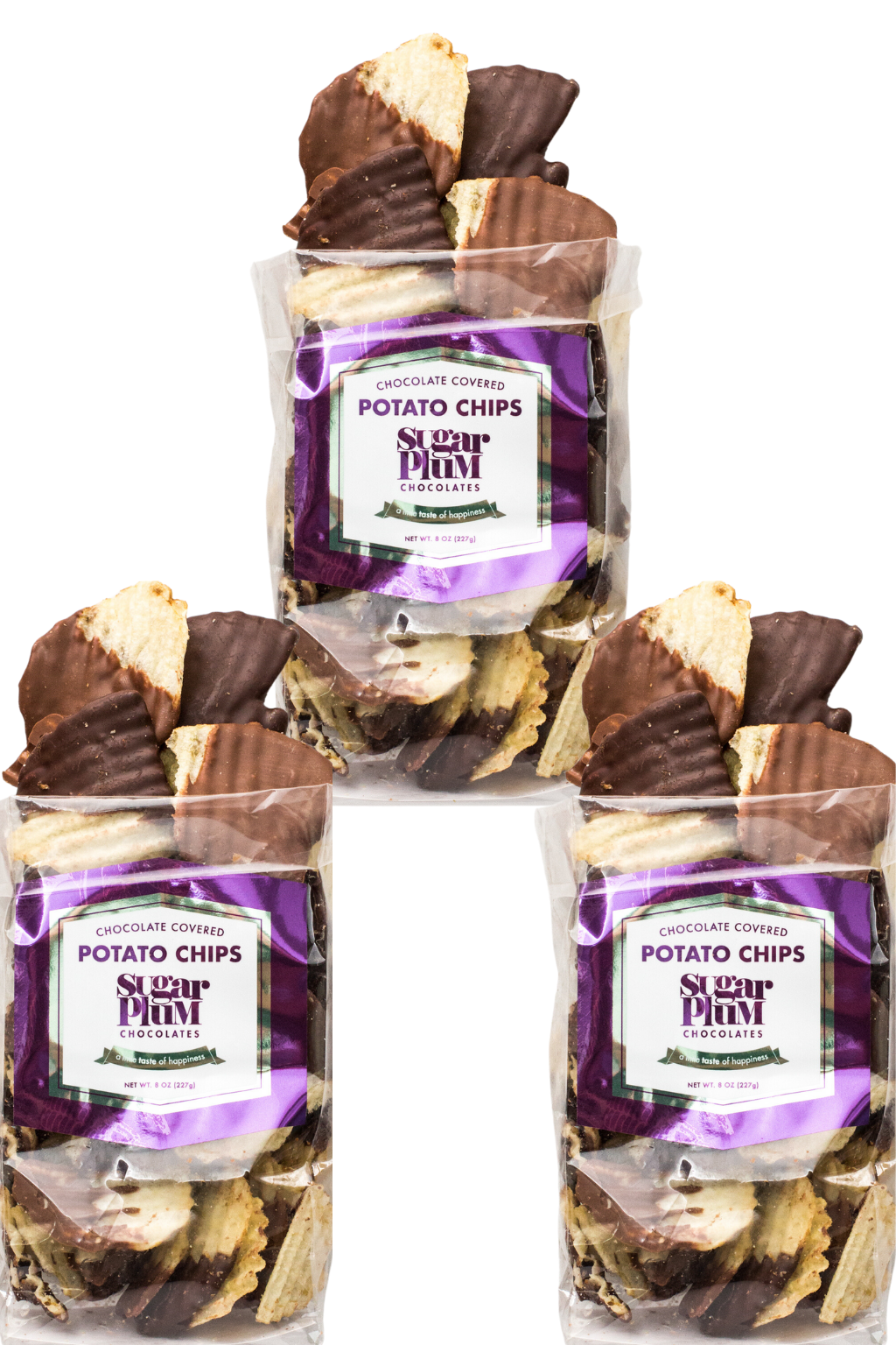 Chocolate-Covered Hand-Dipped Potato Chips – 3 Pack of 8 Oz Bags in Gift Box-thumbmail-6