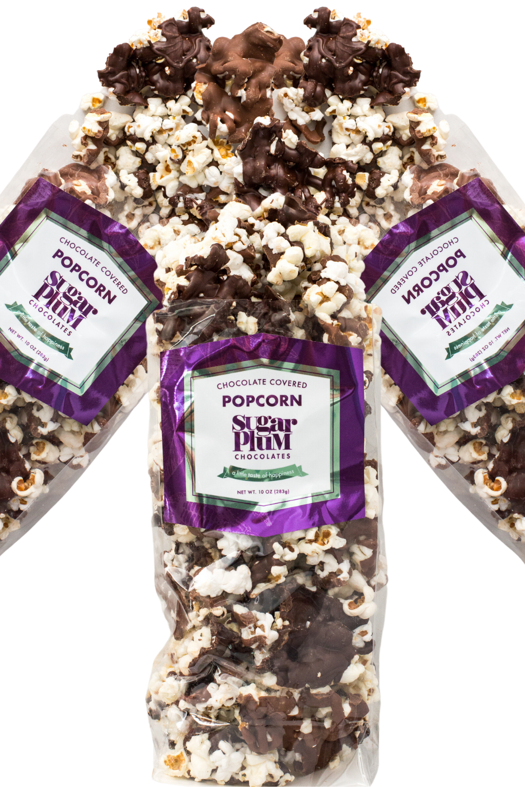 Chocolate Covered Popcorn – 3 Pack 10oz Bags-thumbmail-2