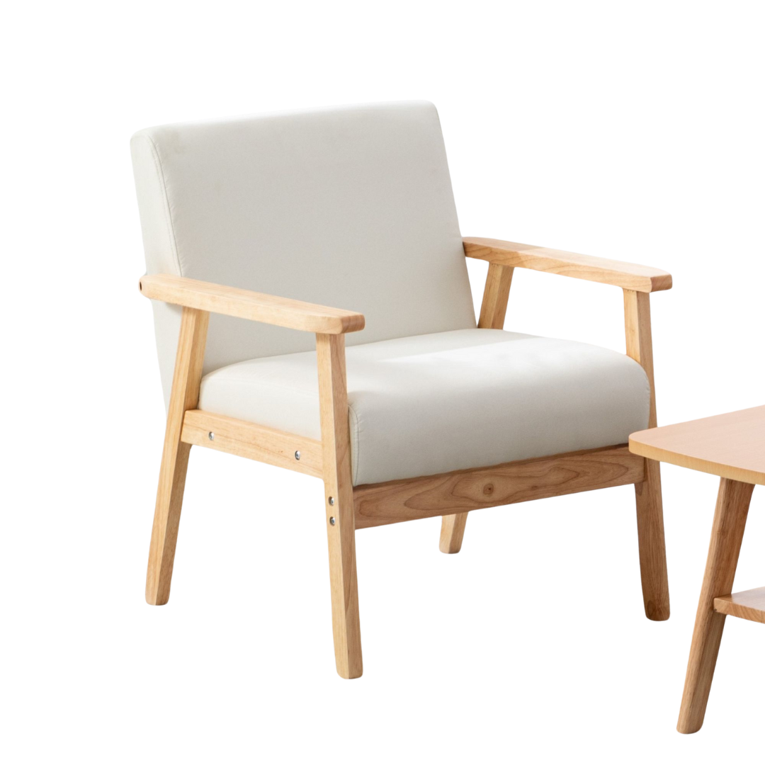 Bahamas Beige Linen Fabric Chair-thumbmail-5