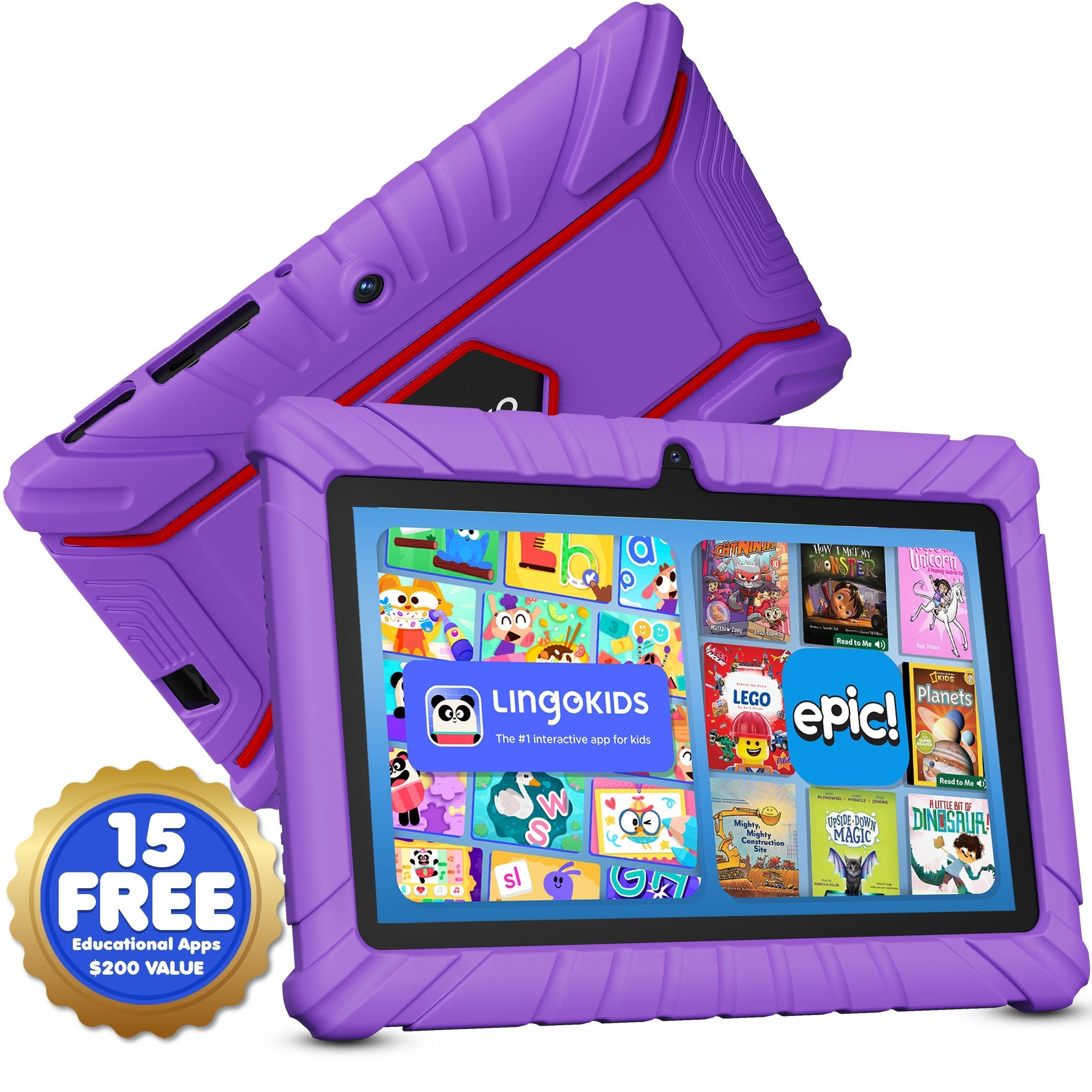 Contixo V8 7" Kids Tablet With Kids Bluetooth Karaoke and Two Microphones-thumbmail-49