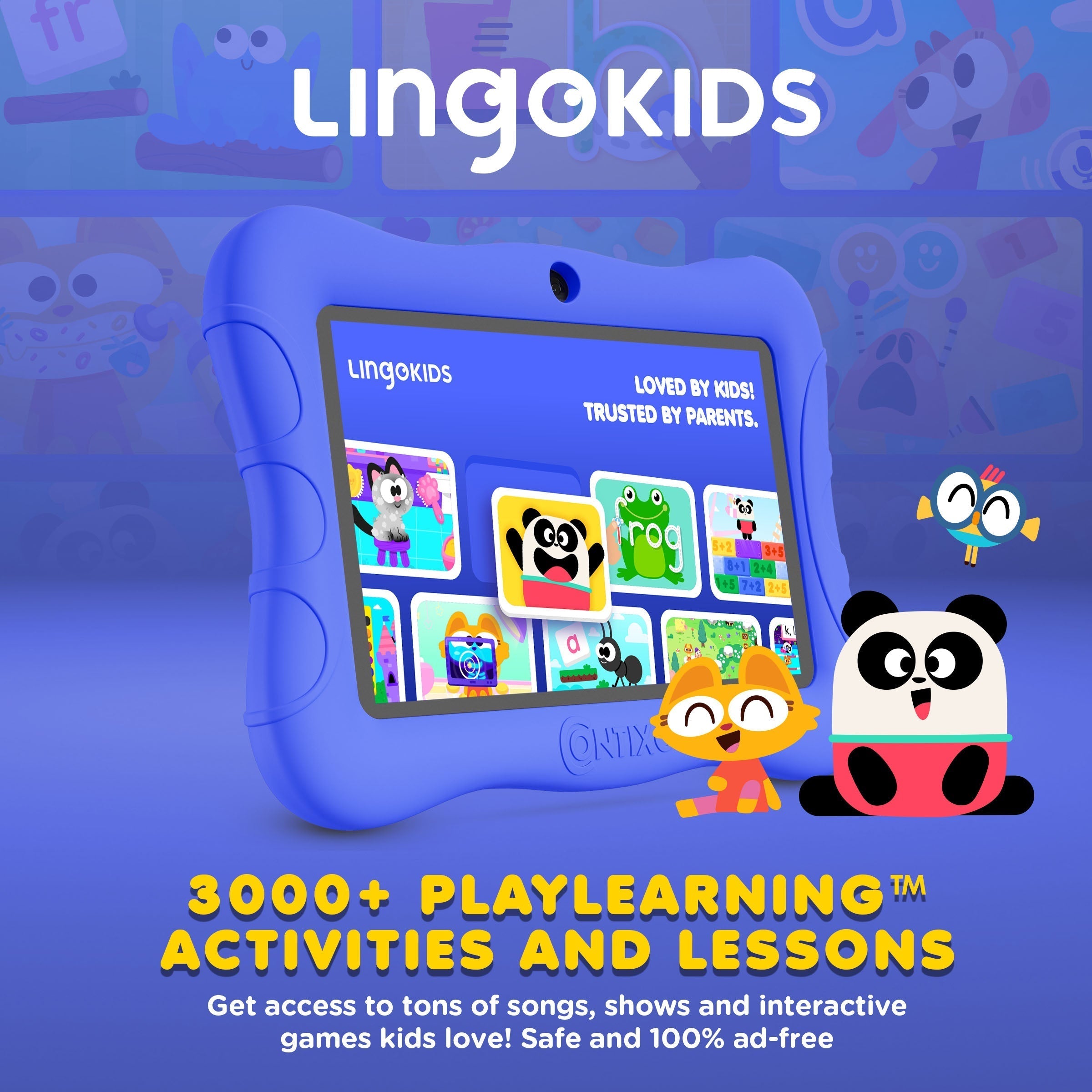 Contixo 7" Kids Tablet Bundle, 50 FREE Disney EBooks, Learning Android Tablet for Kids 3-12, 32GB, Parental Controls, Kid-Proof Case With Kickstand, Includes Headphones, Carrying Case-thumbmail-4