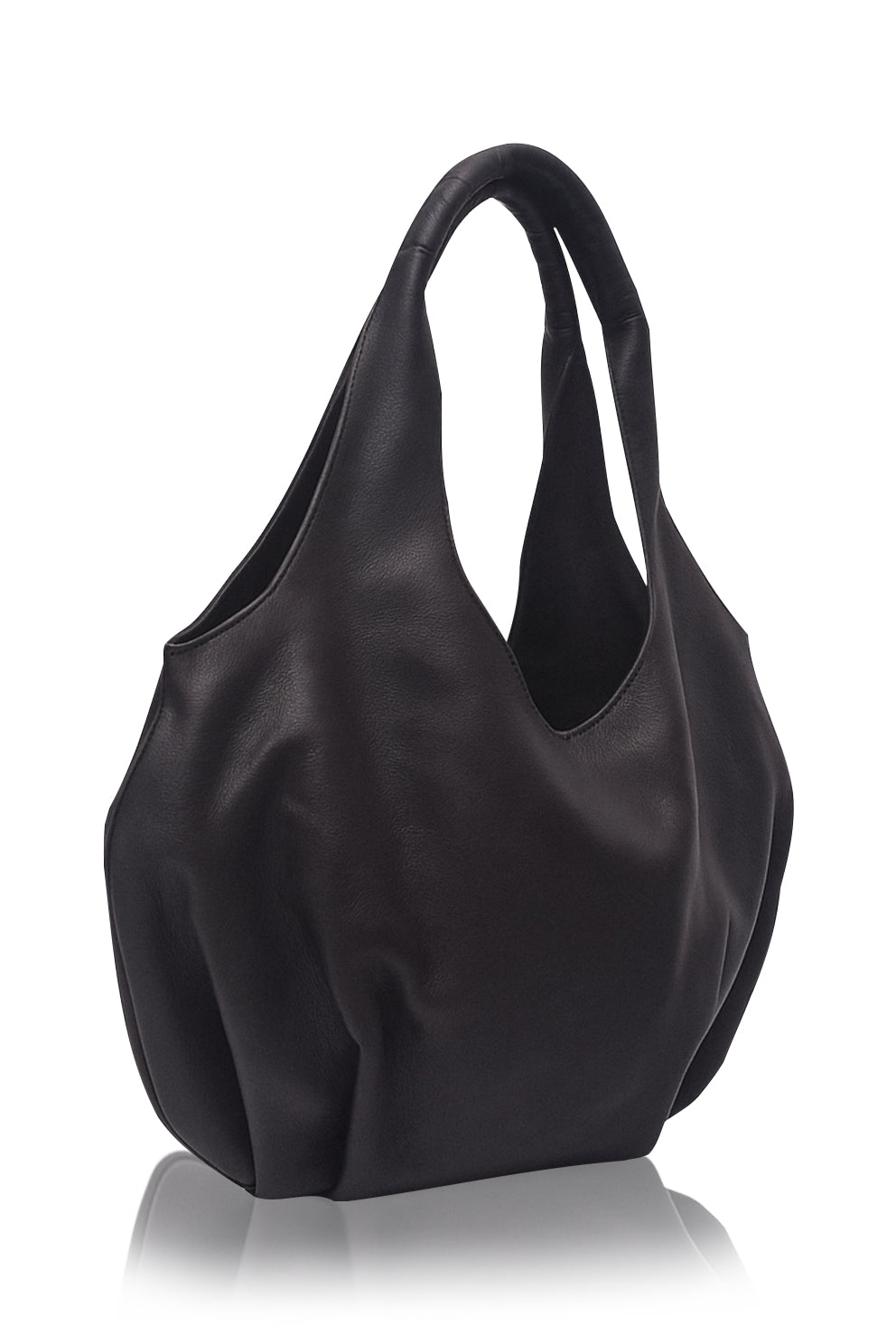 Velara Small Slouchy Leather Tote-thumbmail-7