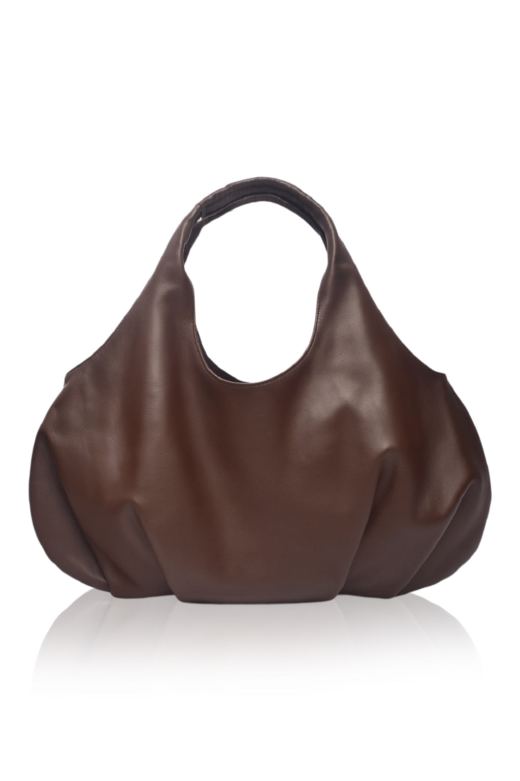 Velara Small Slouchy Leather Tote-thumbmail-10