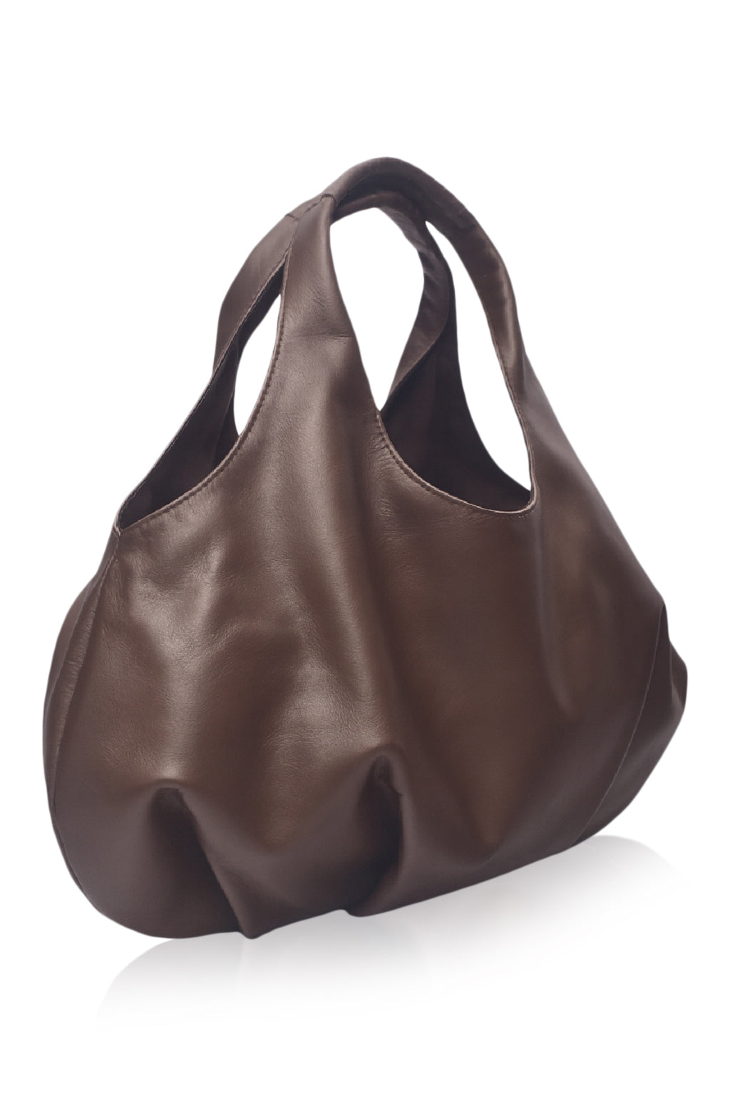 Velara Small Slouchy Leather Tote-thumbmail-3