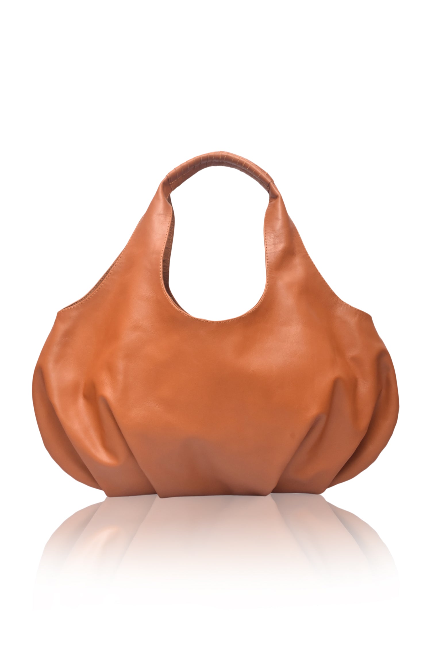 Velara Small Slouchy Leather Tote-thumbmail-6