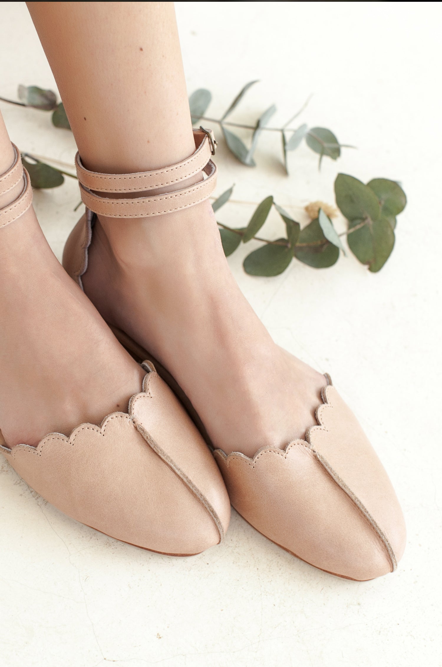 Venus Leather Flats-thumbmail-2