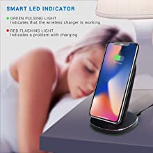 Contixo W3 Fast Wireless Charging Stand, Qi Compatible for Smartphones-thumbmail-2
