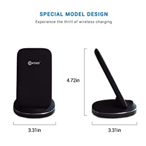Contixo W3 Fast Wireless Charging Stand, Qi Compatible for Smartphones-thumbmail-5