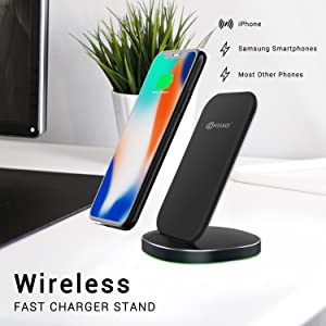 Contixo W3 Fast Wireless Charging Stand, Qi Compatible for Smartphones-thumbmail-6