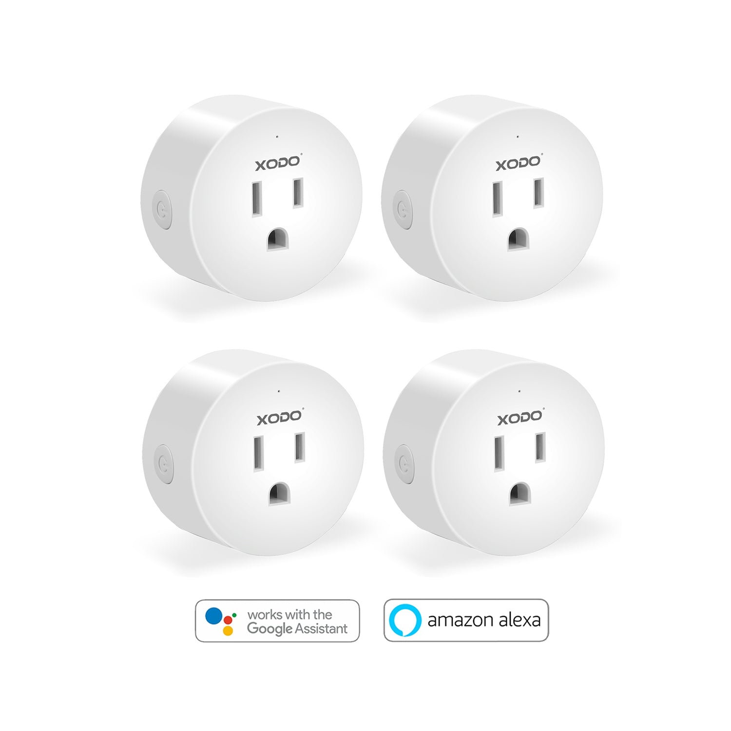 XODO WP1 Smart Mini Outlets - Works With Alexa & Google Home-thumbmail-2