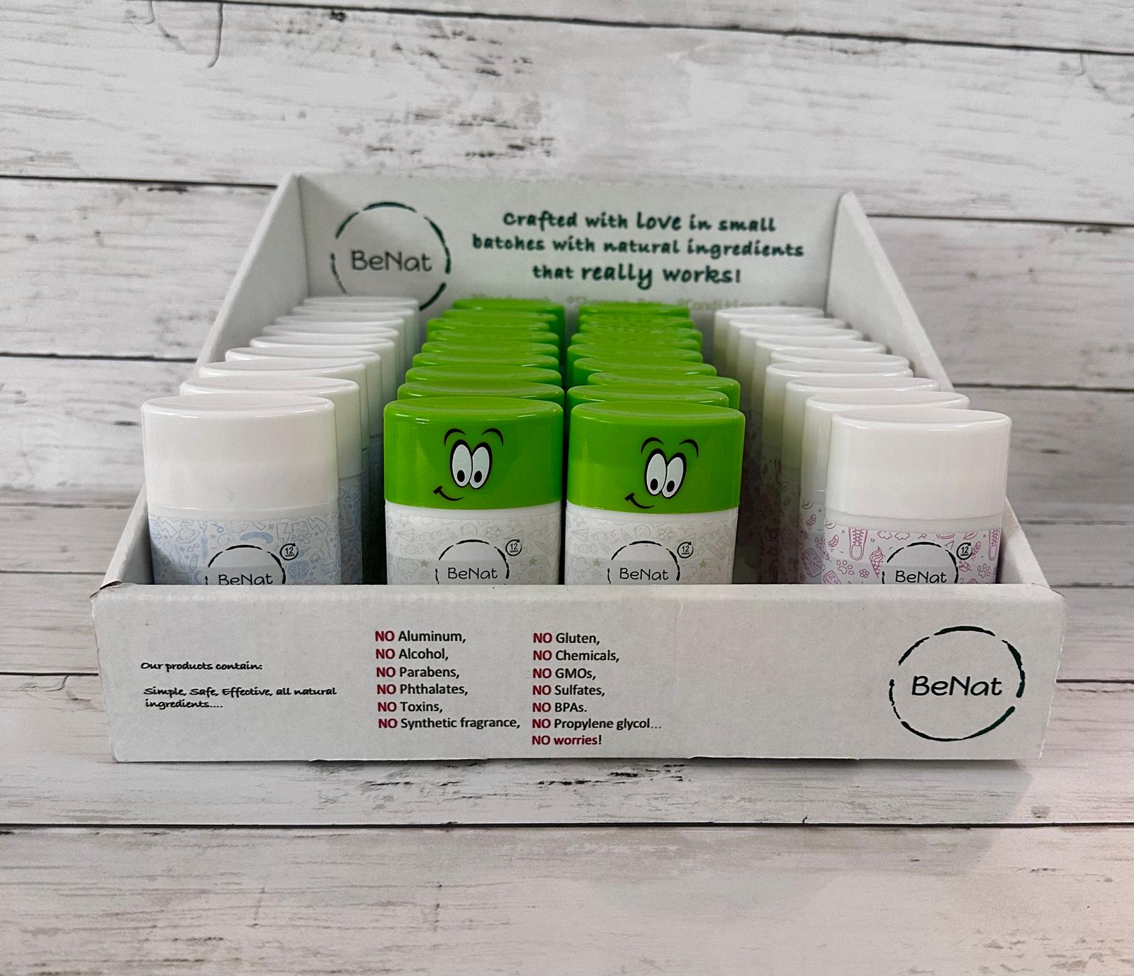BeNat Kids & Teens Deodorants Retail Display Box-thumbmail-2