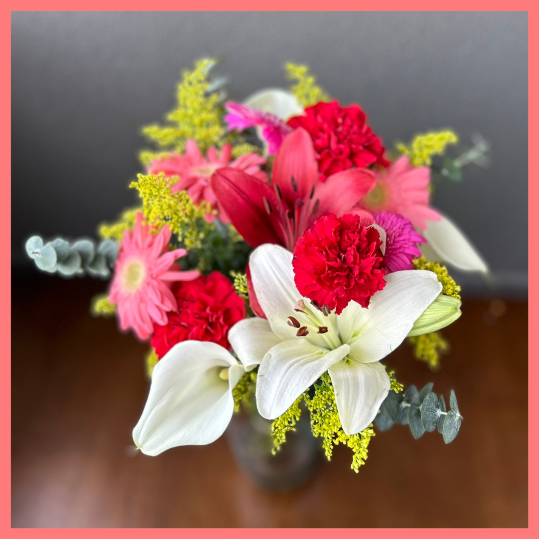 Winter Holiday Flower Bouquet - Lux Size-thumbmail-3