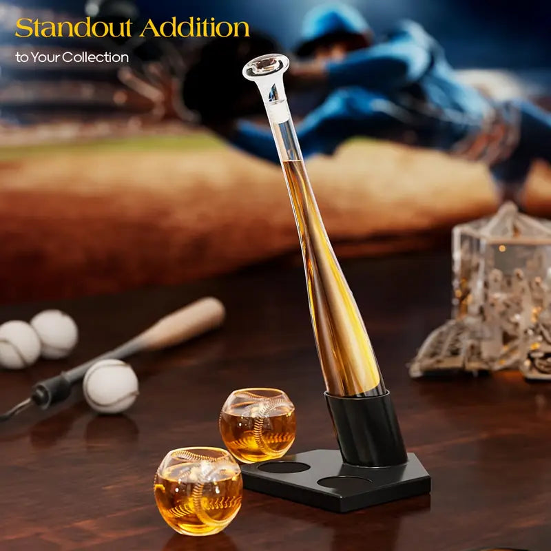 Home Run Baseball Decanter Set-thumbmail-1